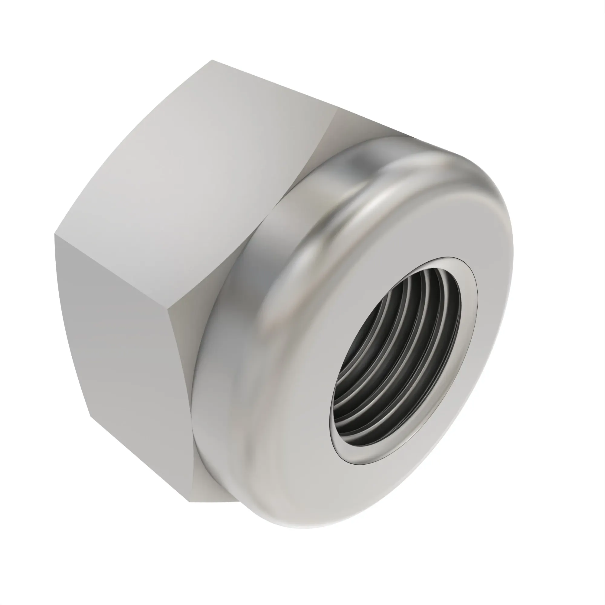 John Deere Hexagonal Lock Nut, 11.125 mm (7/16") - N101346