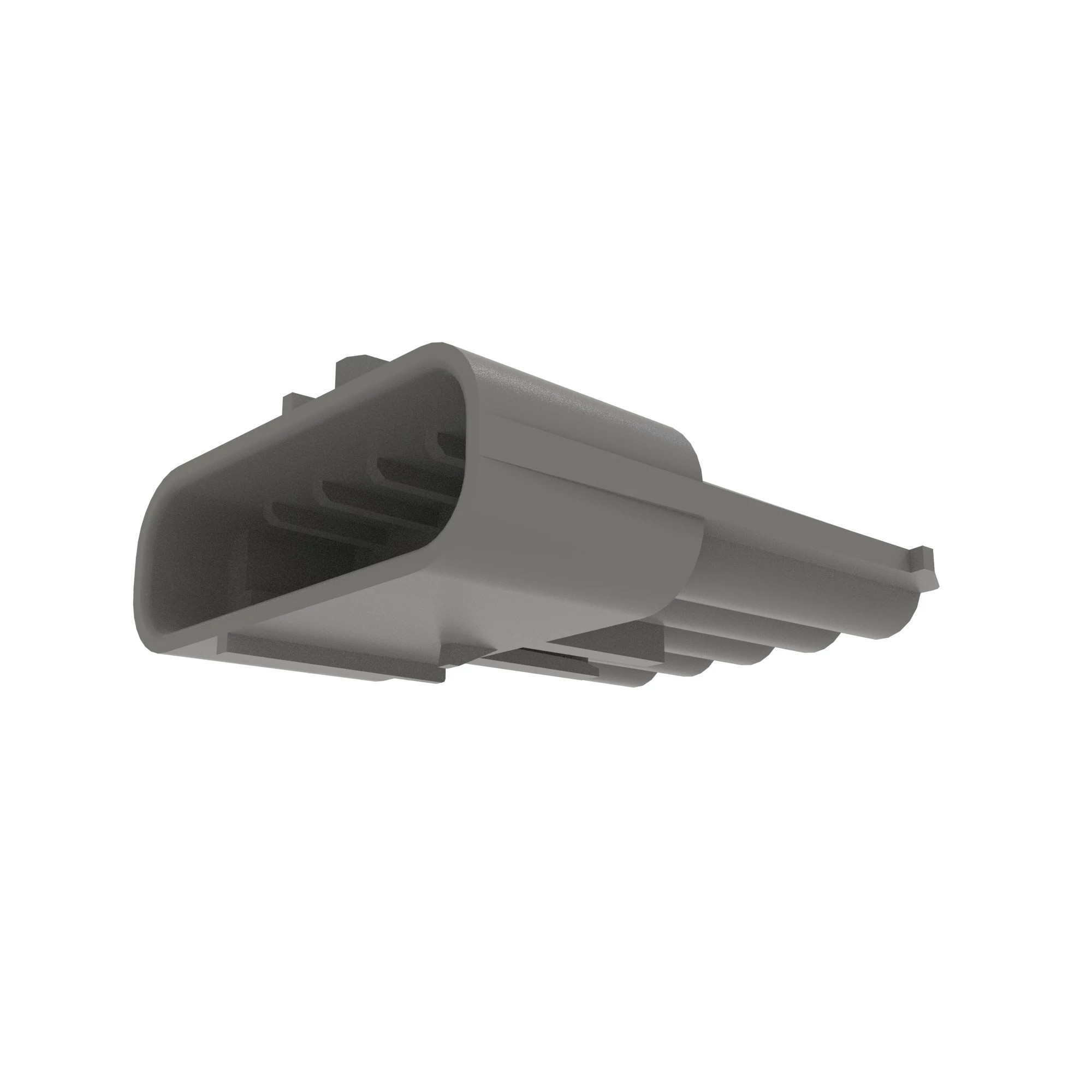 CONN DELPHI MP280 5W MS GRY PLSTC