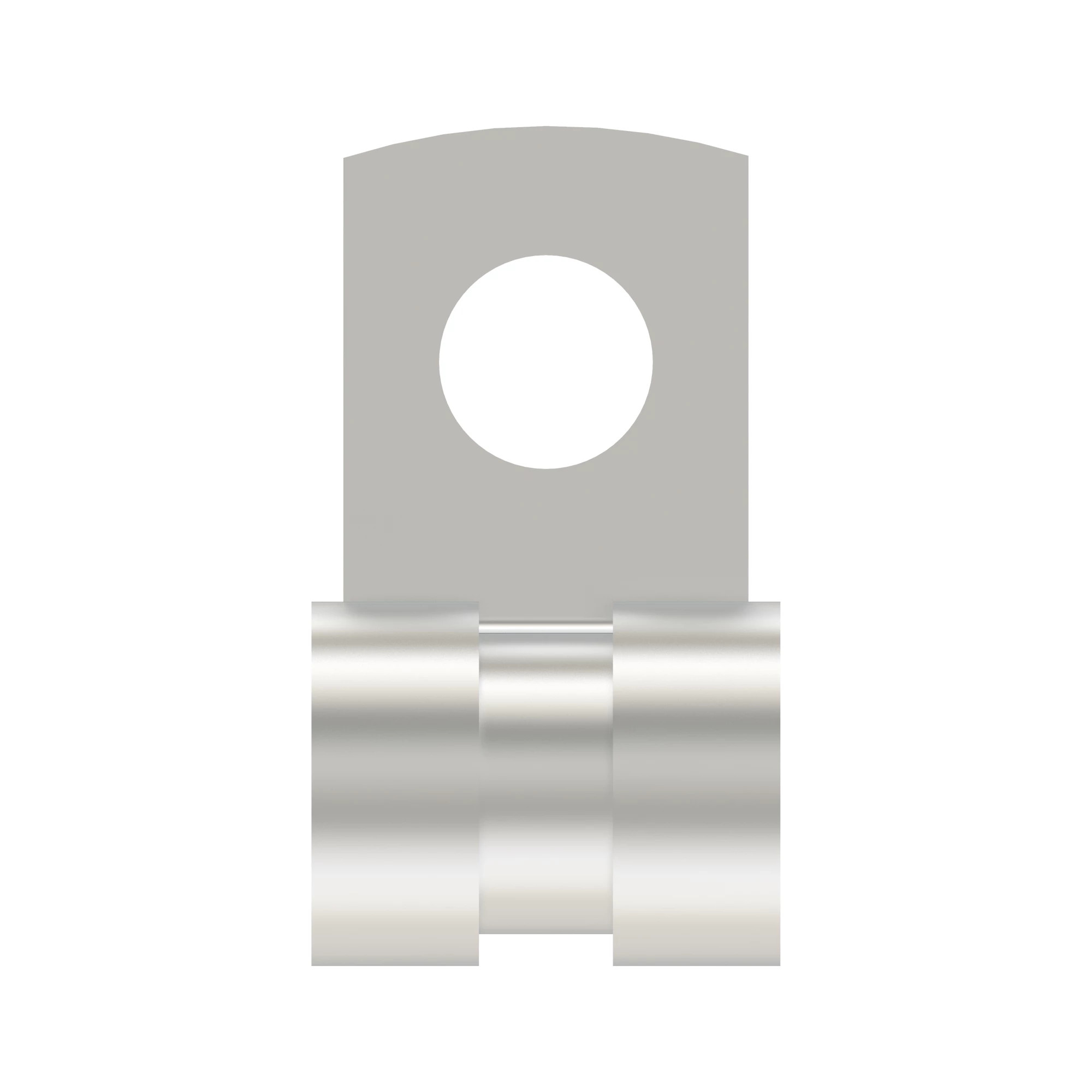 CLAMP, 9.52 DIA CUSHIONED SILICONE, Clamp