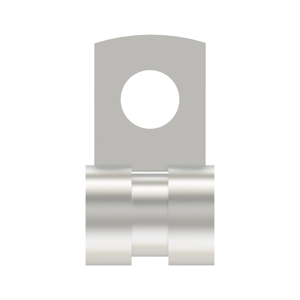 CLAMP, 9.52 DIA CUSHIONED SILICONE, Clamp