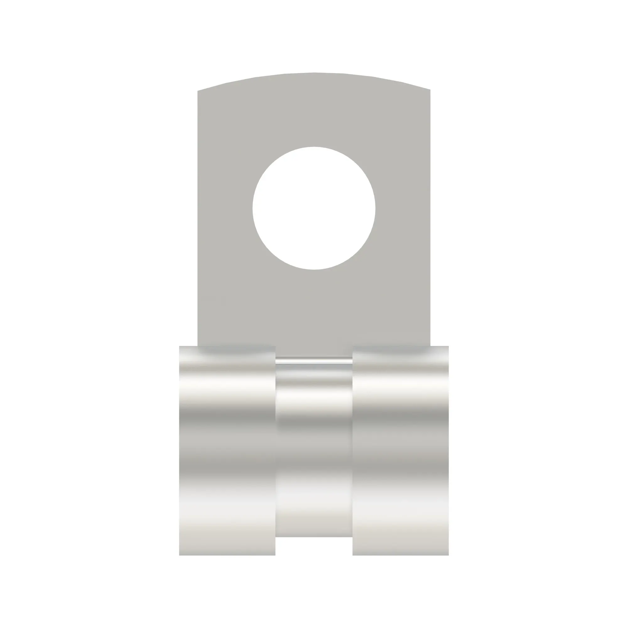 CLAMP, 9.52 DIA CUSHIONED SILICONE, Clamp