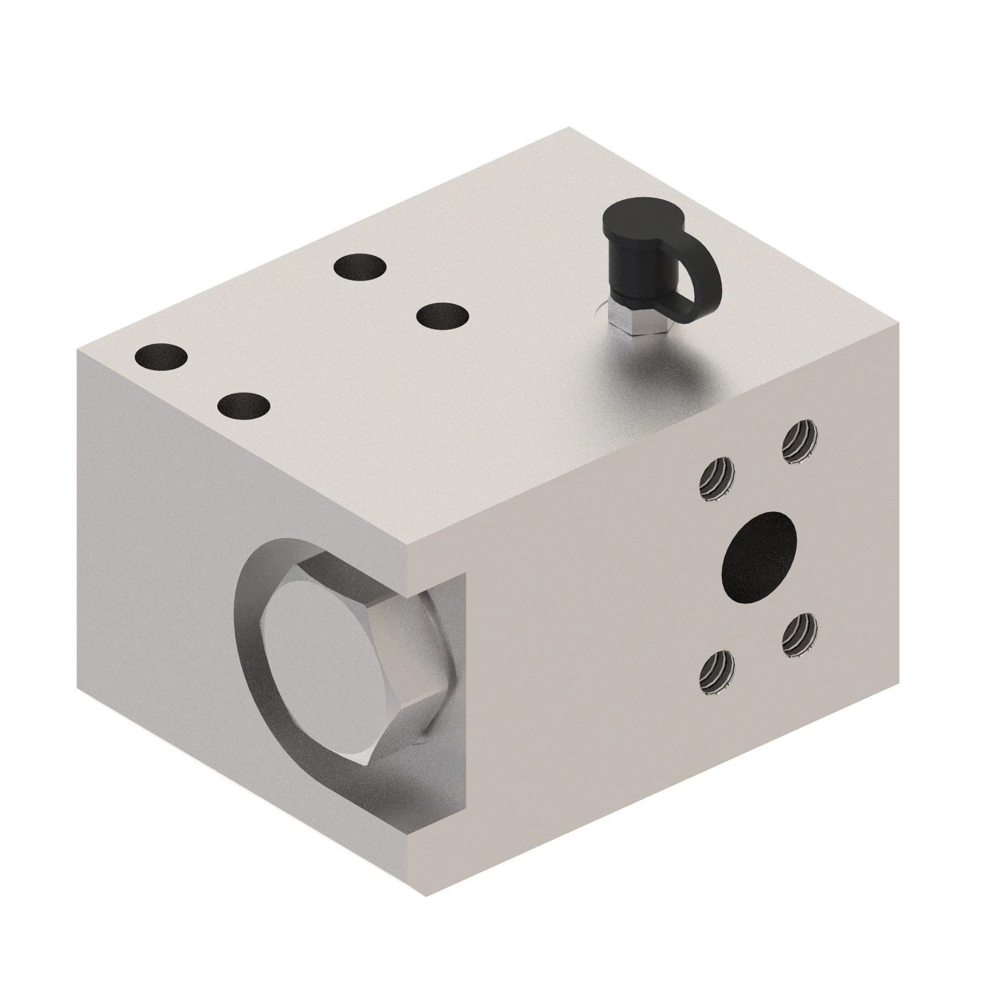 ADAPTER, SPLIT MANIFOLD BLOCK