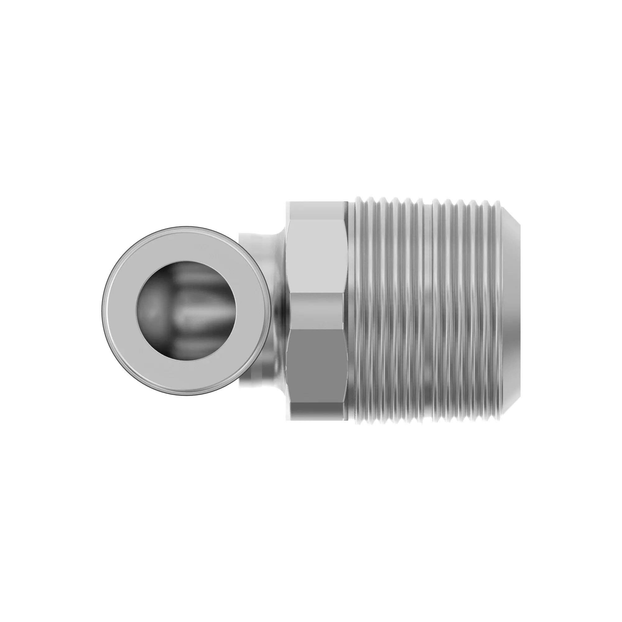 FITTING-1/4NPT X1/4 TUBE,SW 90 QC