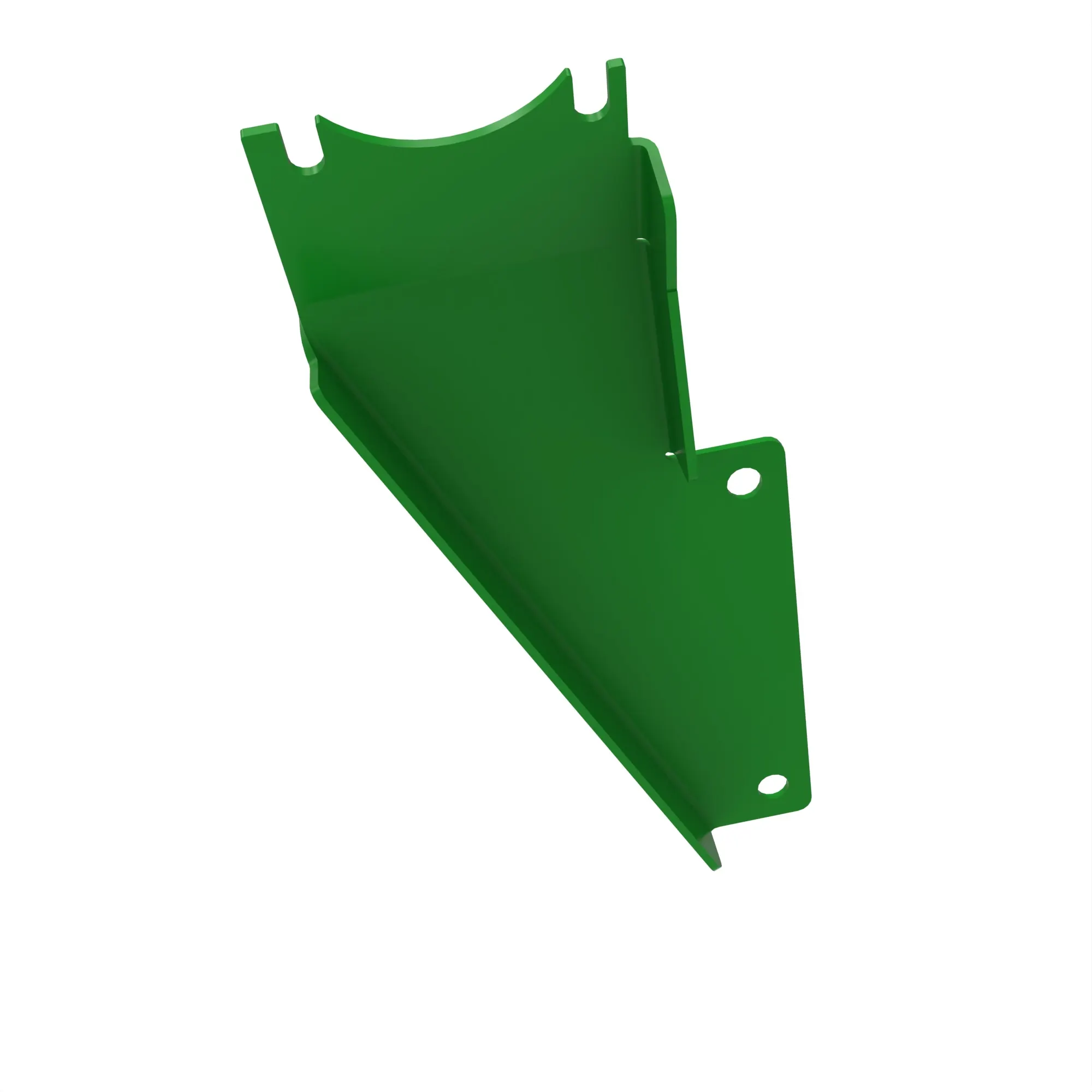 John Deere Fertilizer Tank Outlet Valve Bracket - A124605