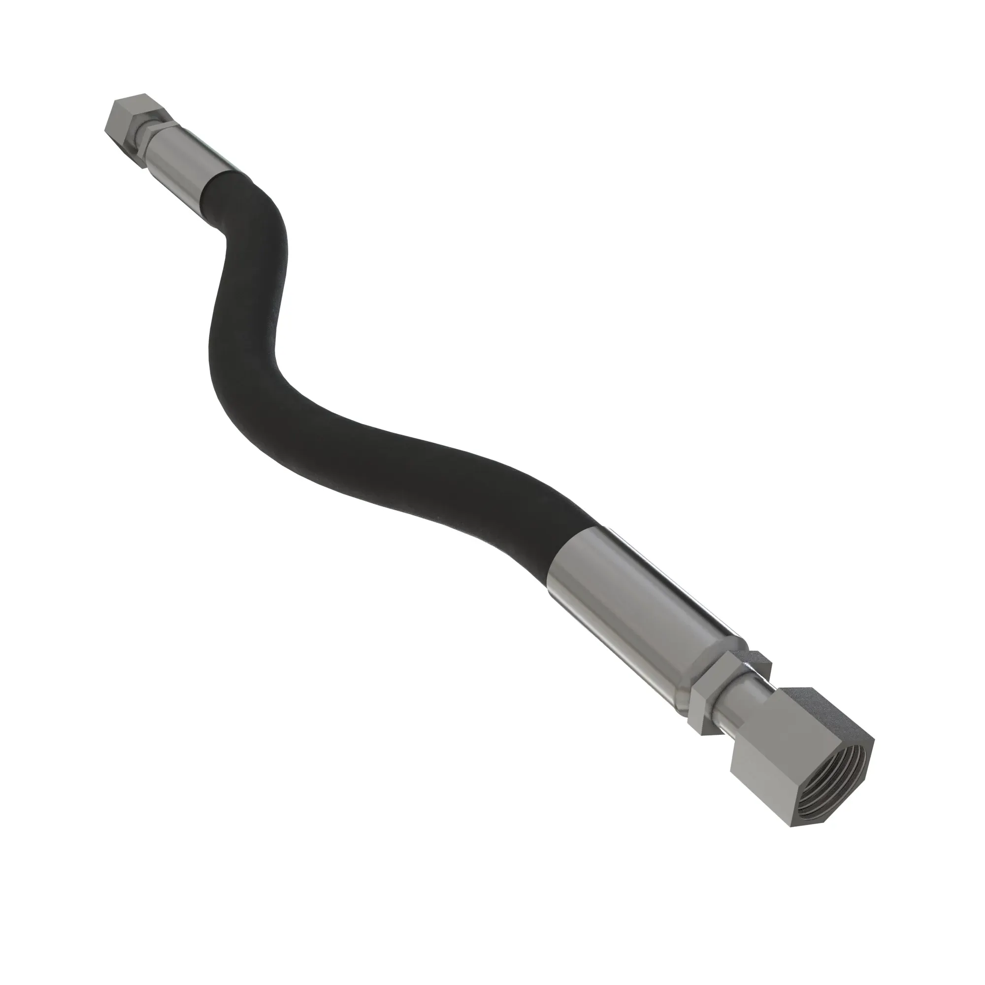 John Deere Fan Drive Fabricated Hydraulic Hose - AT305648