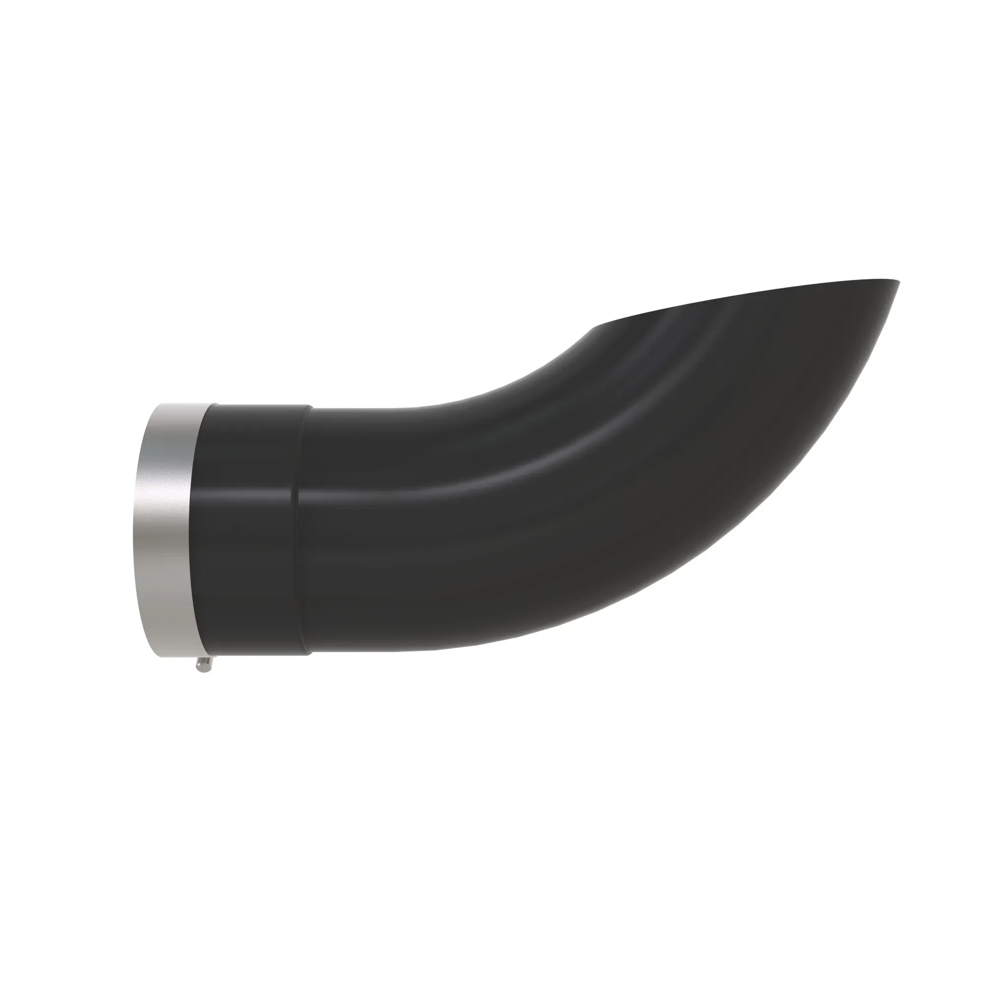 CURVED MUFFLER  EXTENSION, 6" DIAMETER