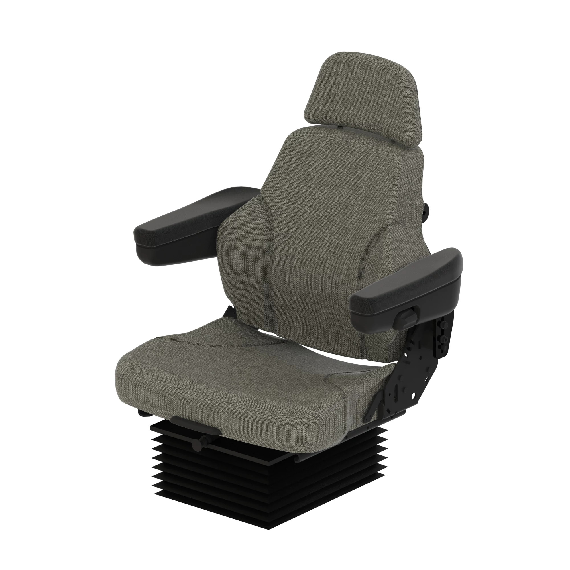 John Deere Air Suspension Seat with Grey Cloth - AT310435