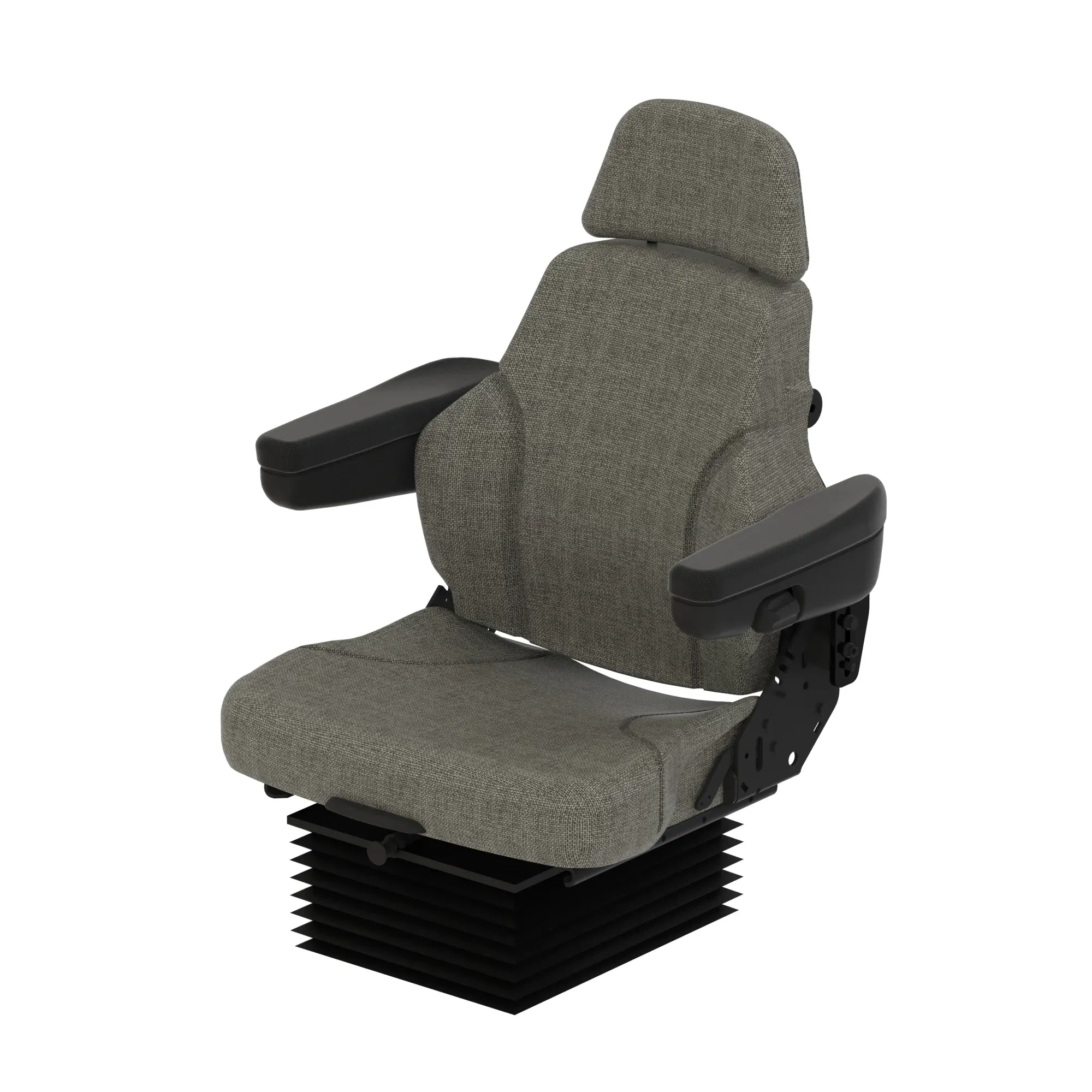 John Deere Air Suspension Seat with Grey Cloth - AT310435