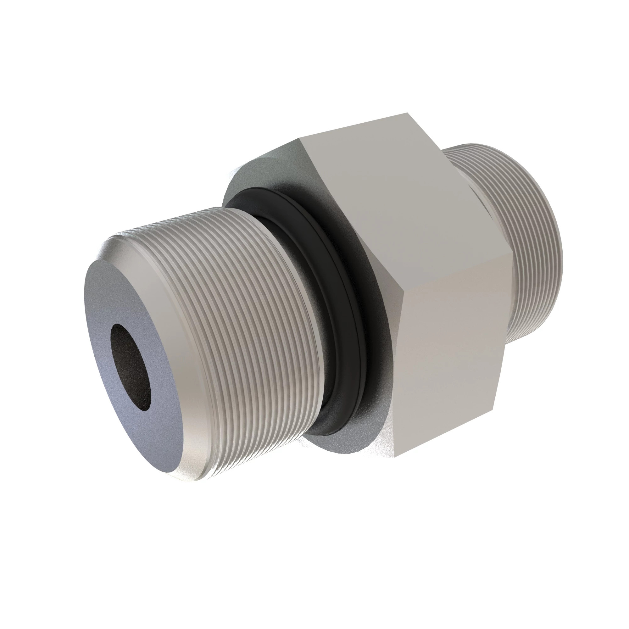 FITTING, ORFS STRAIGHT ELECTROLESS