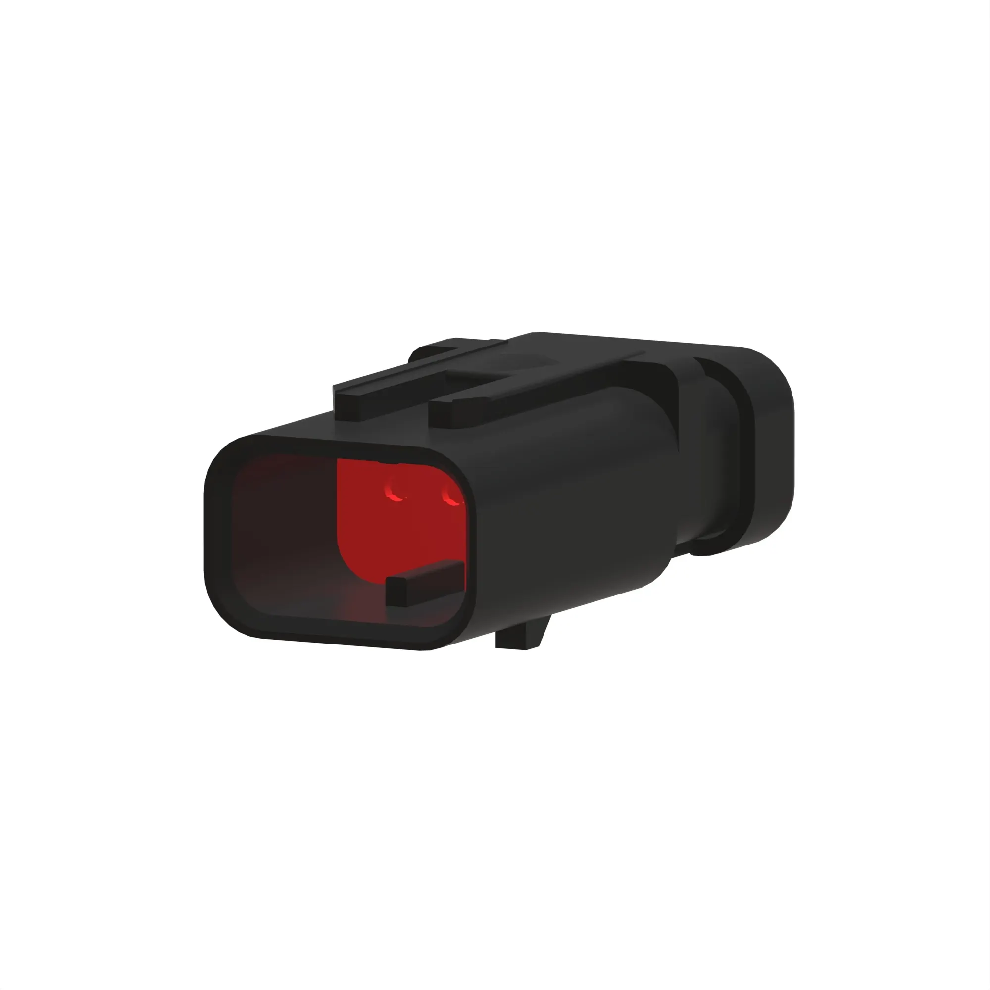 Tyco AMPSEAL16 3W Fem Sld Red Pls