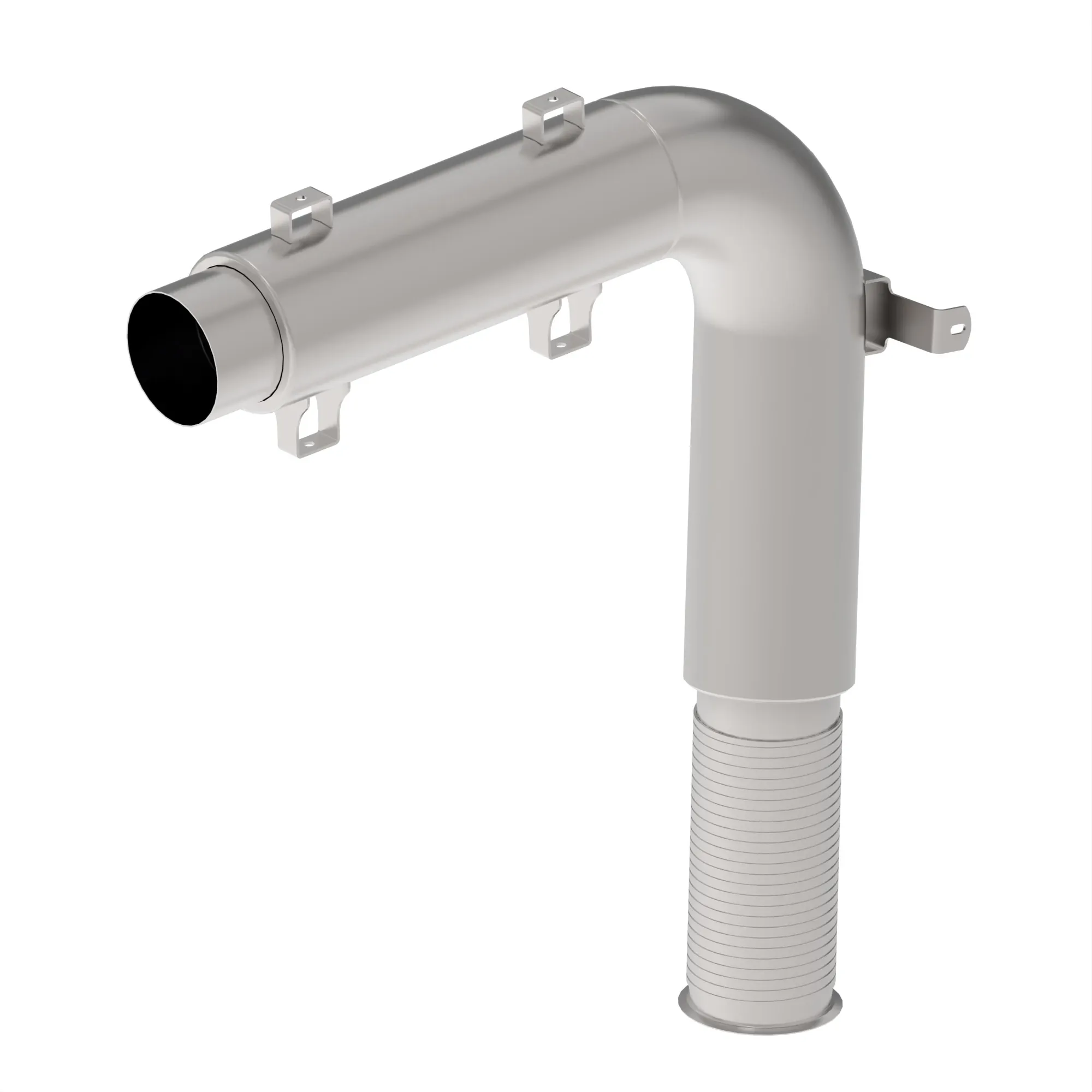 John Deere Turbocharger Exhaust Pipe - RE569566