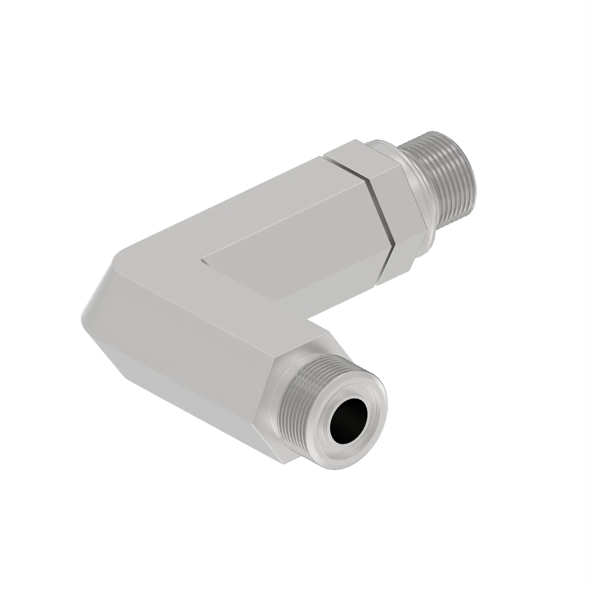 ELBOW FITTING, ADJ STUD ELBOW, ORFS
