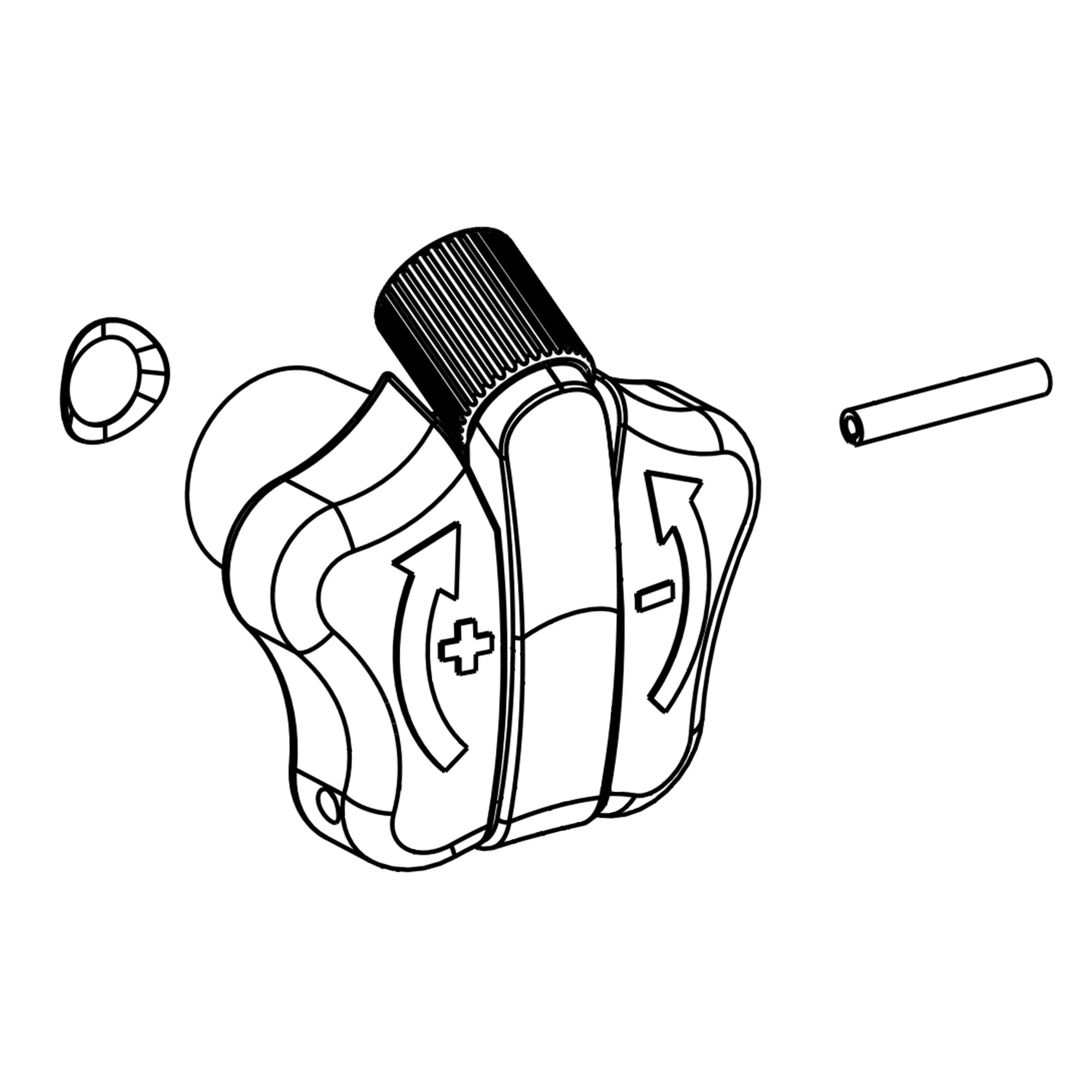 John Deere Guardian Seat Knob Kit - AT489499