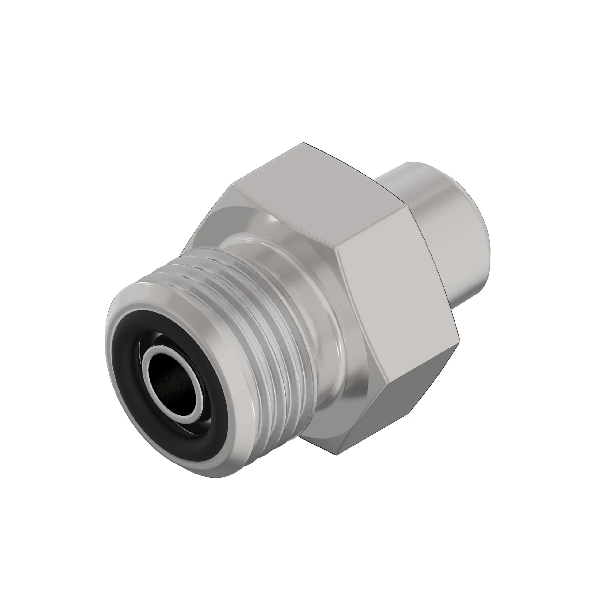 John Deere Male to Male Straight Adapter Fitting - AT504845