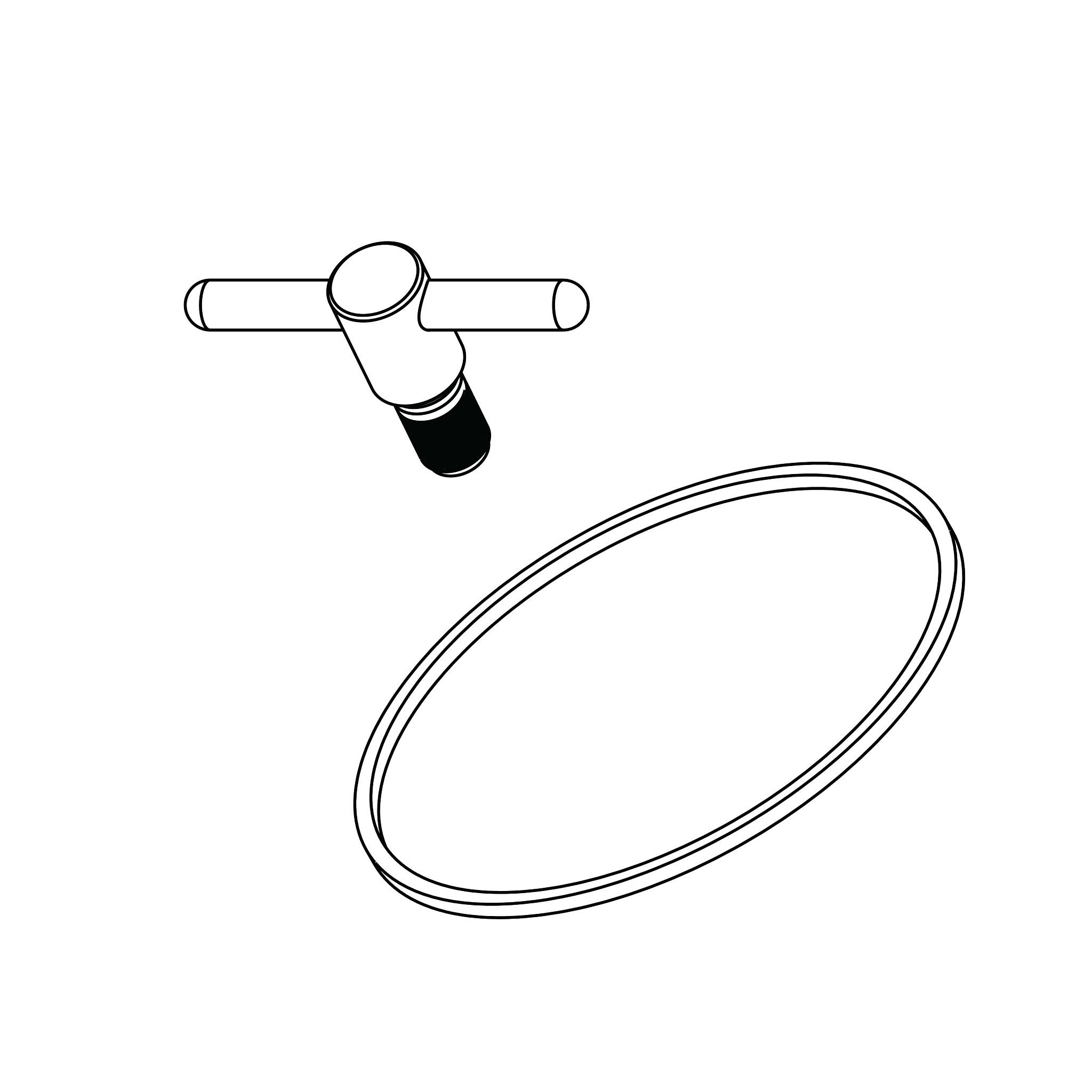 FILTER, HANDLE, T-, FUEL/WATER SEPA