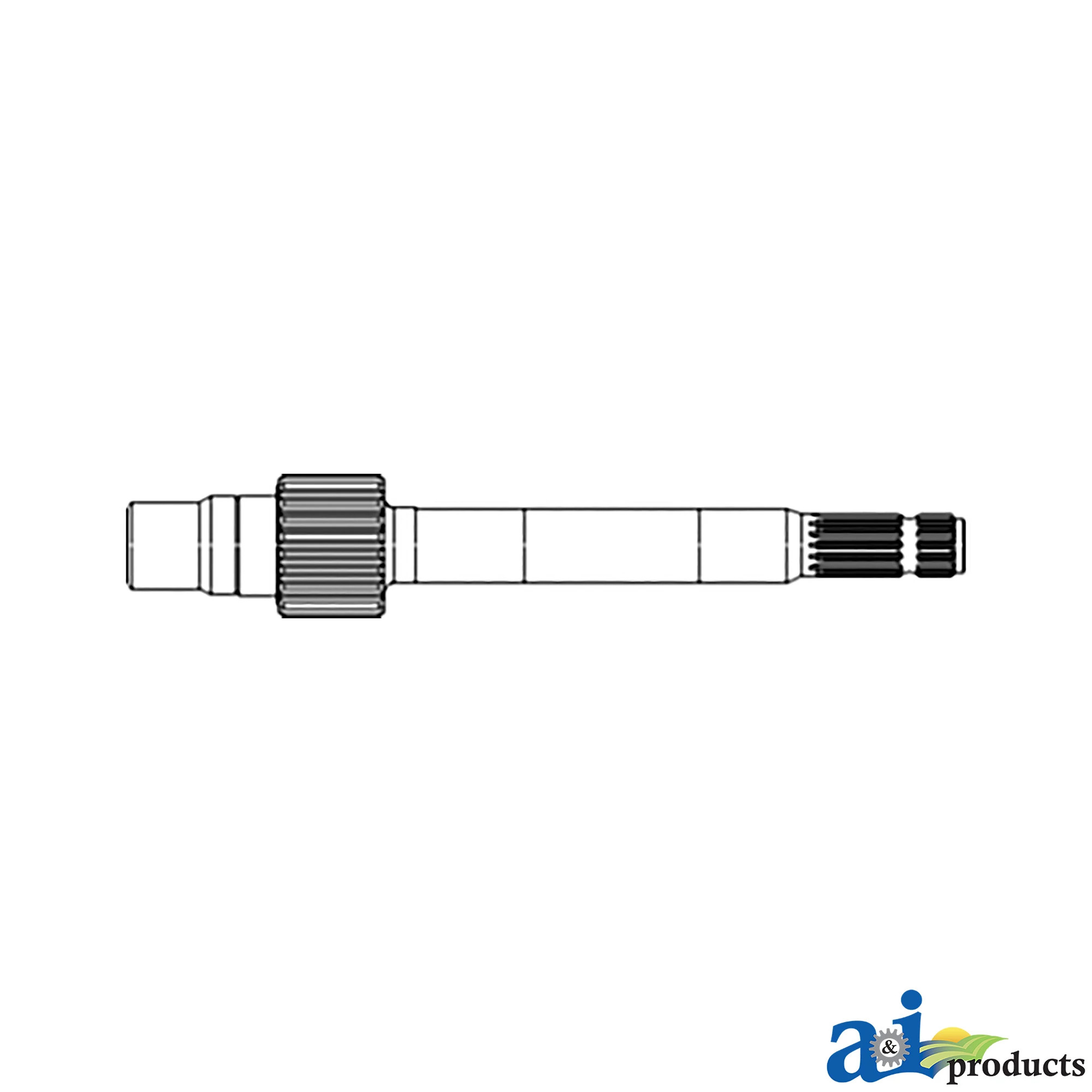 A&I Products Reverser Gear Box Shaft - A-H213514