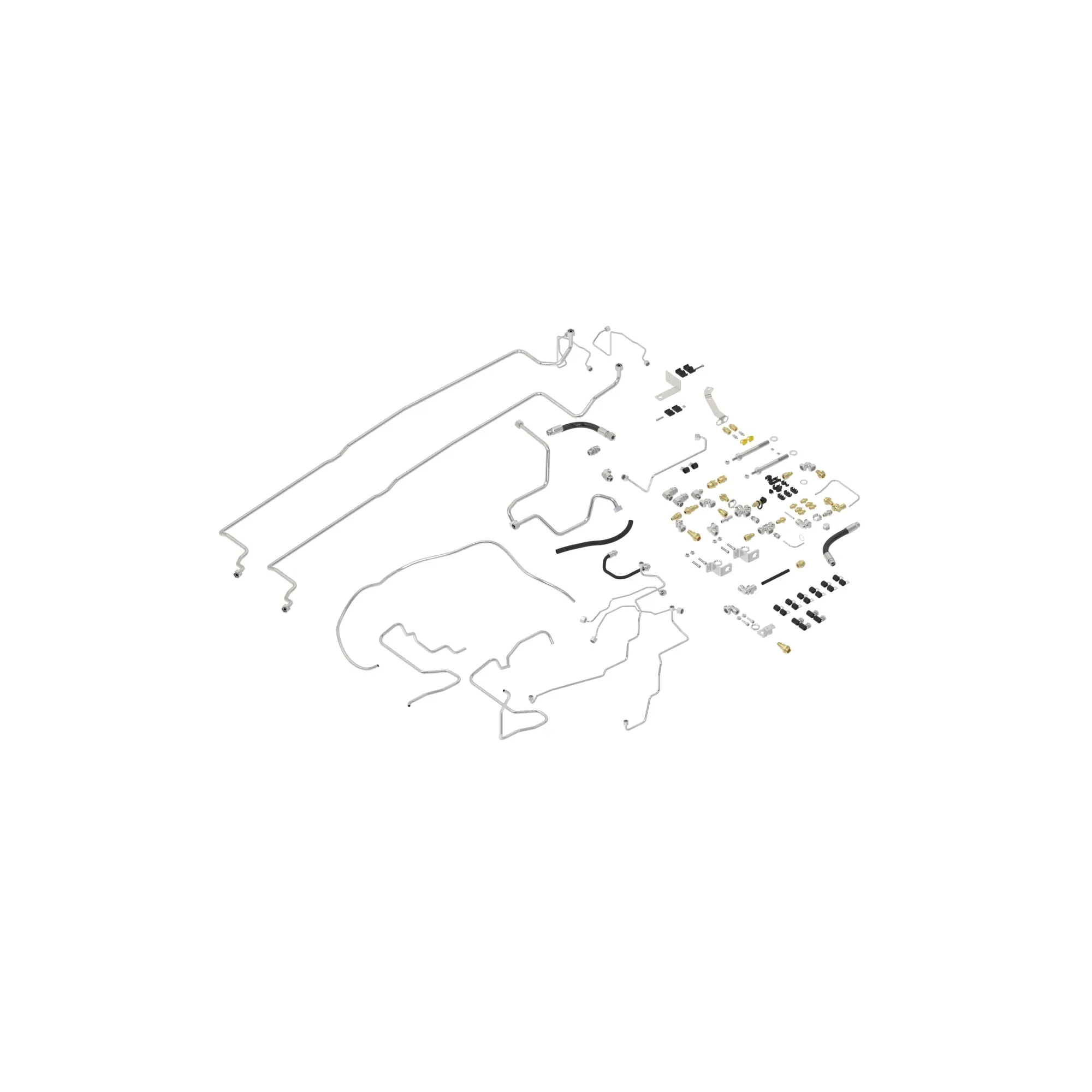 BL16620; Brake Line; Brake Line for Supply and Bleeding plus Bracket; MHM1894; 8751