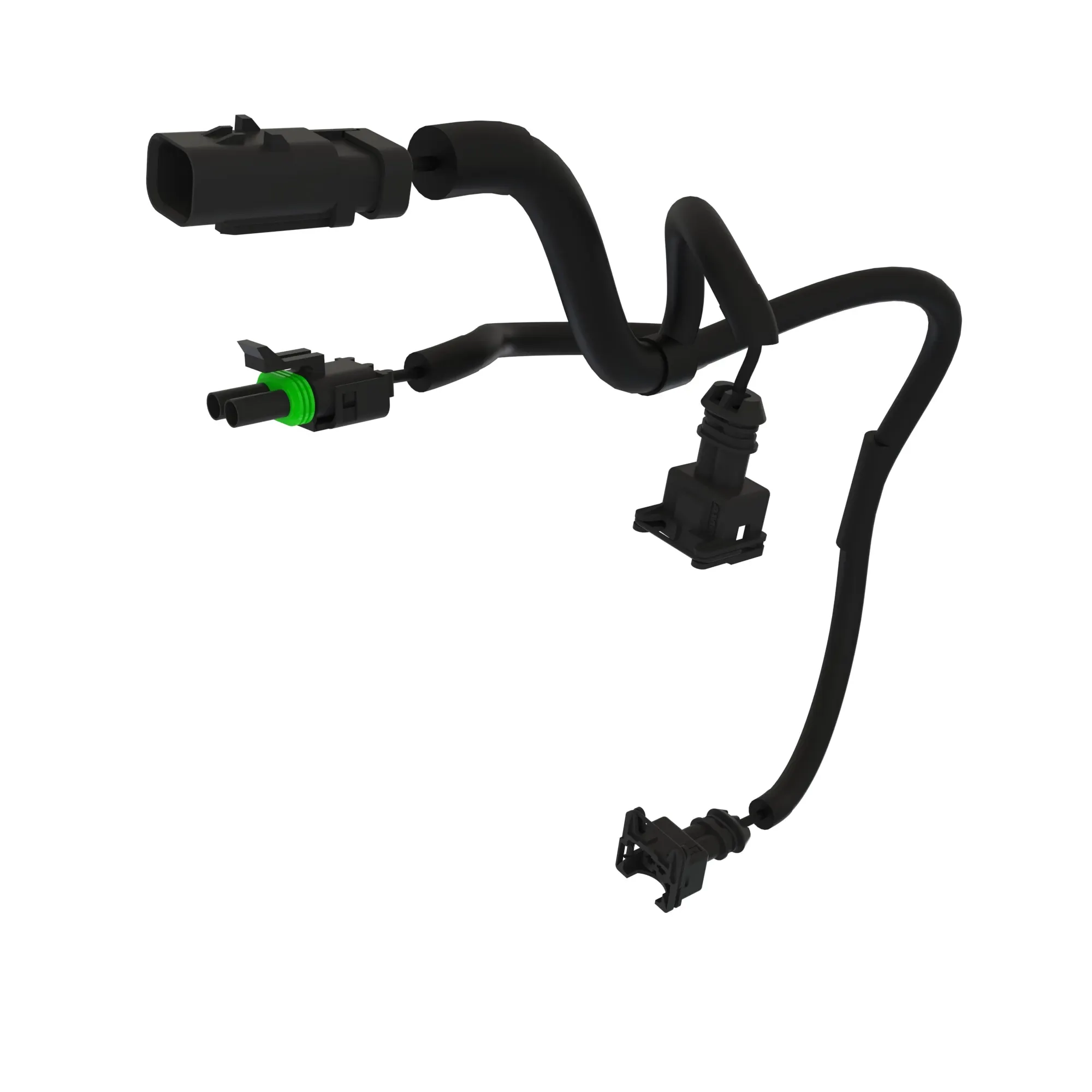 John Deere Fuel Shutoff Solenoid Adapter Wiring Harness - AL234867