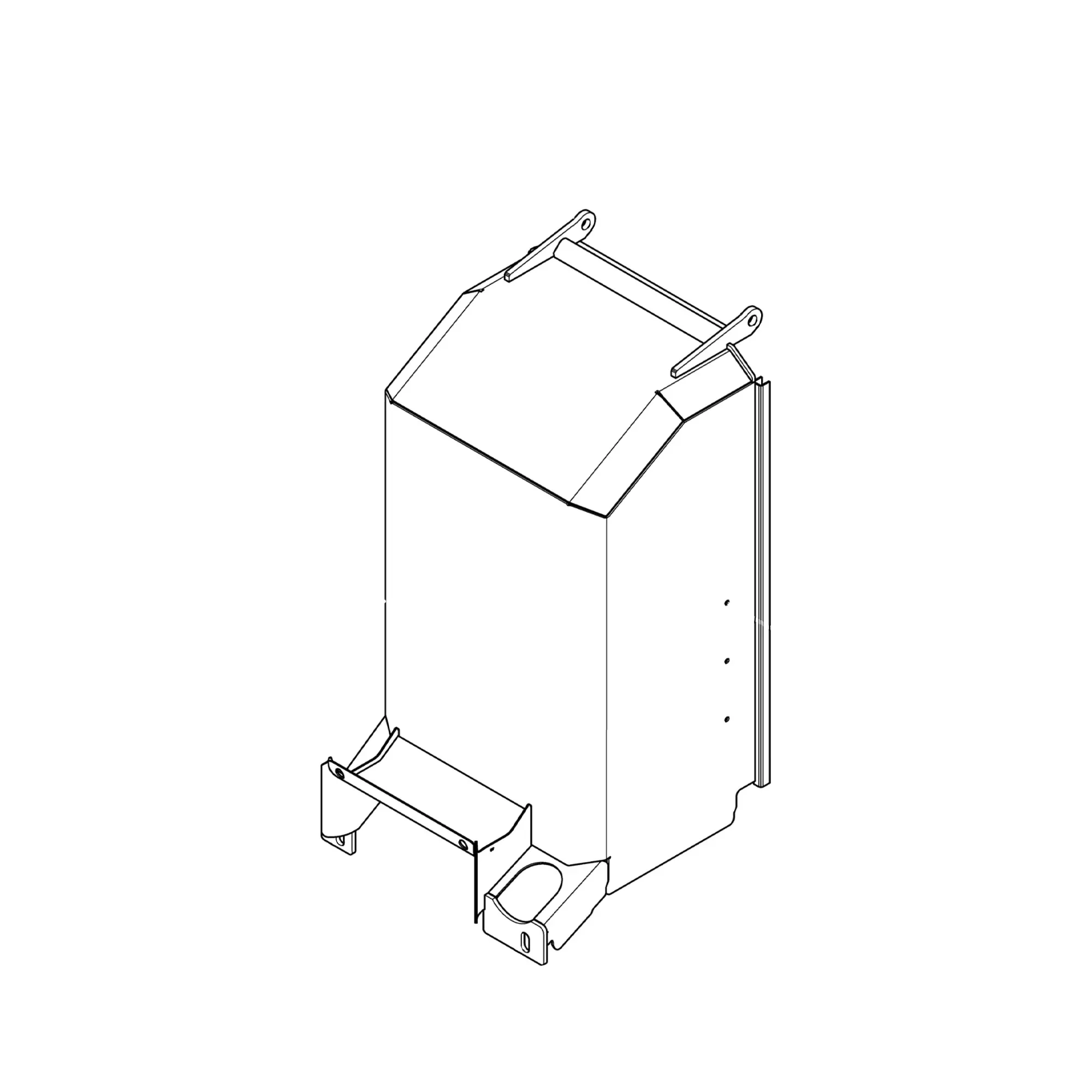 John Deere Cutting Mechanism Shield Cover - F731416