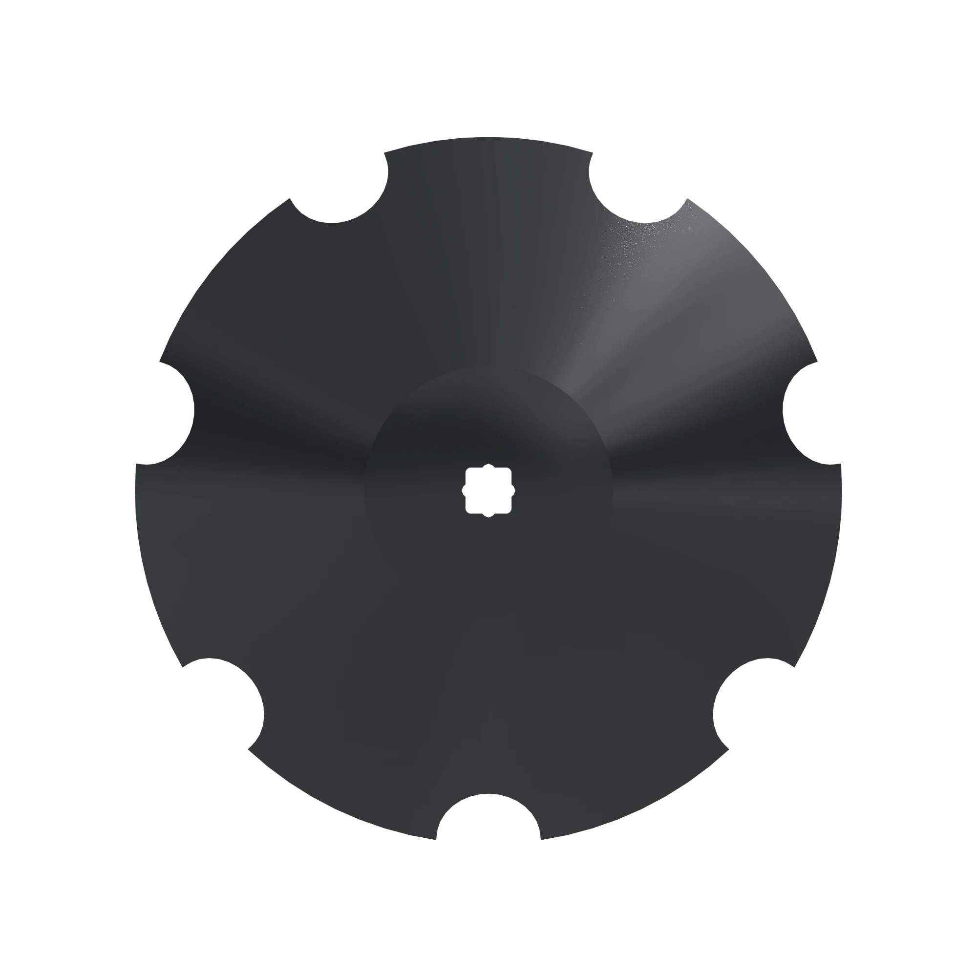 22"- 25 DEG. CONE CUT-OUT DISK BLAD