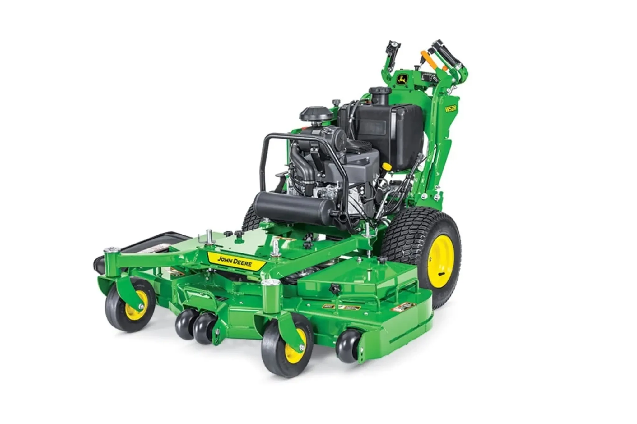 Studio image with a front left view of a W52R Commercial Walk-Behind Mower