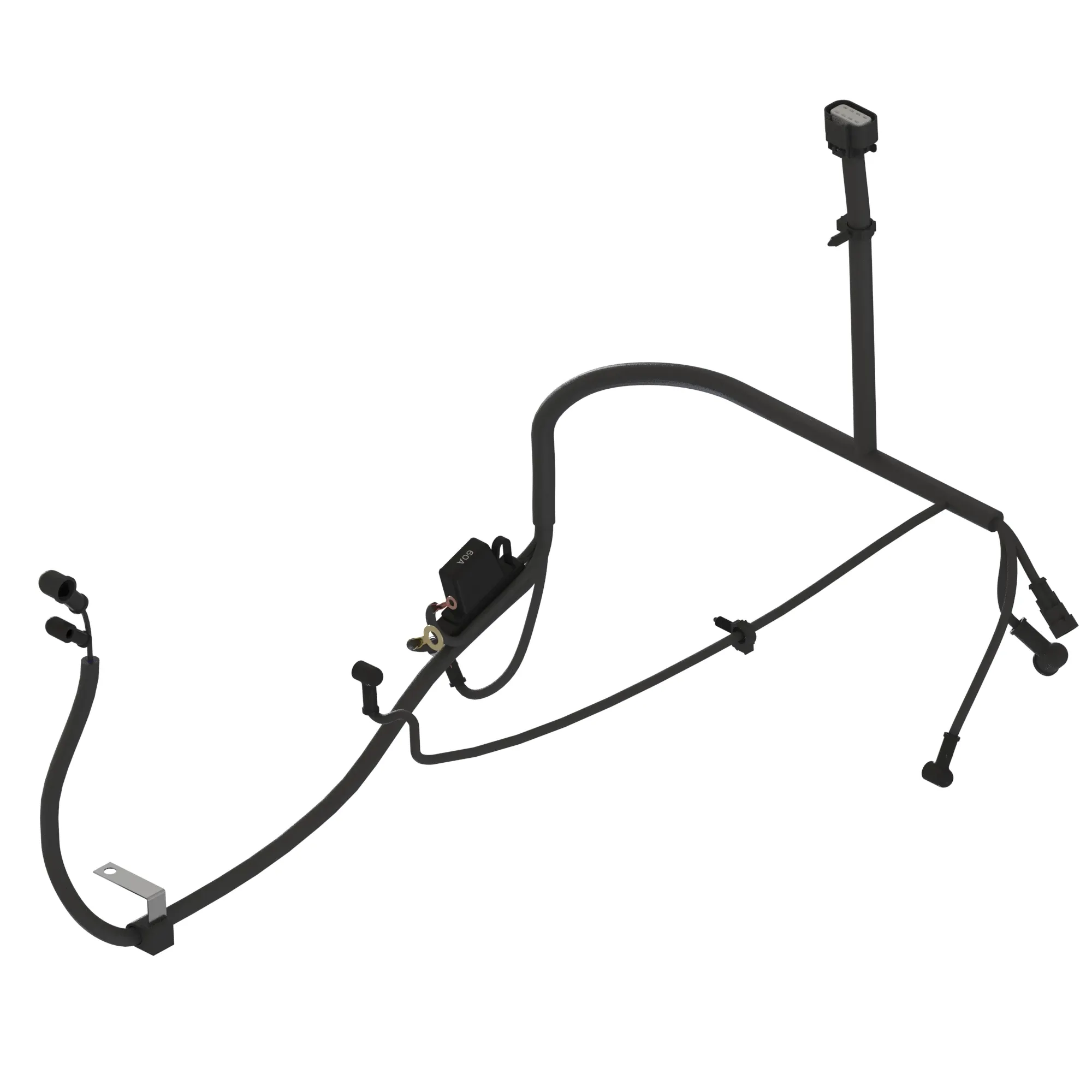 John Deere Engine Wiring Harness with Air Brake - SJ34690