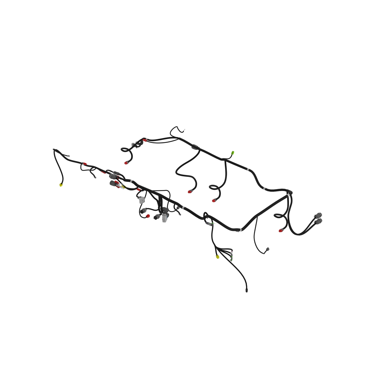 WIRING HARNESS, HARNESS, REAR BACK