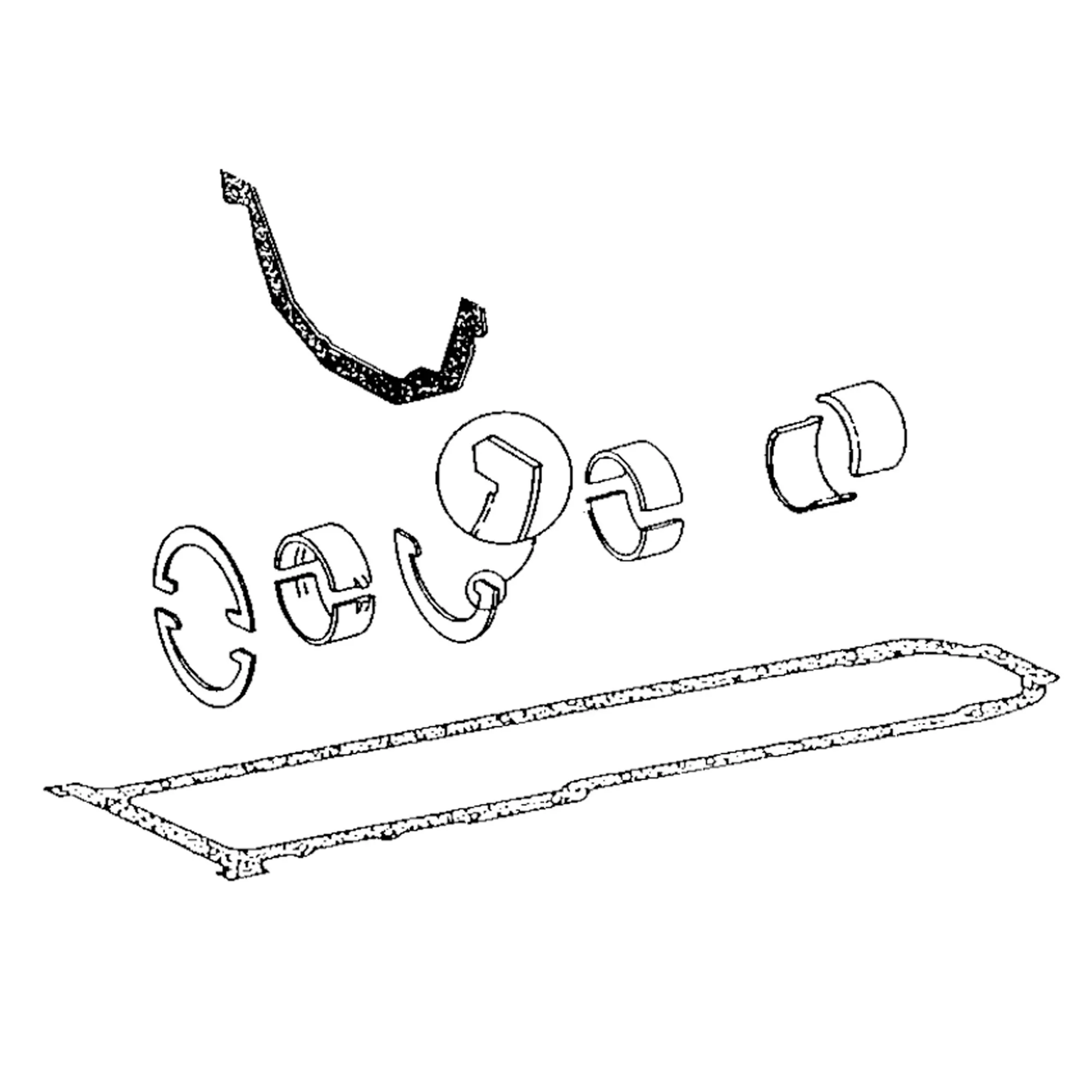 John Deere Engine Overhaul Kit - RE527249