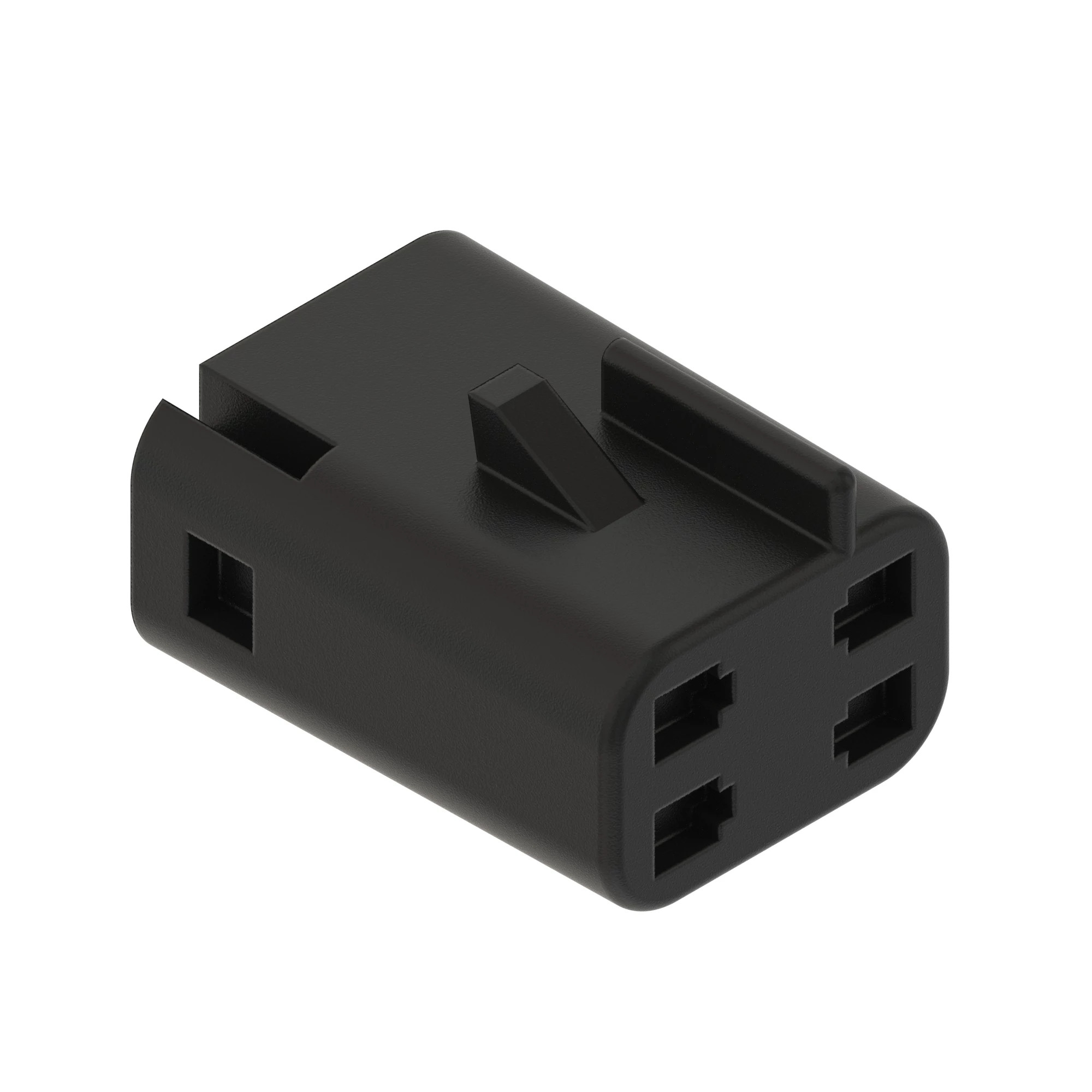 CONN DELPHI MP150 4W F BLK NYLON