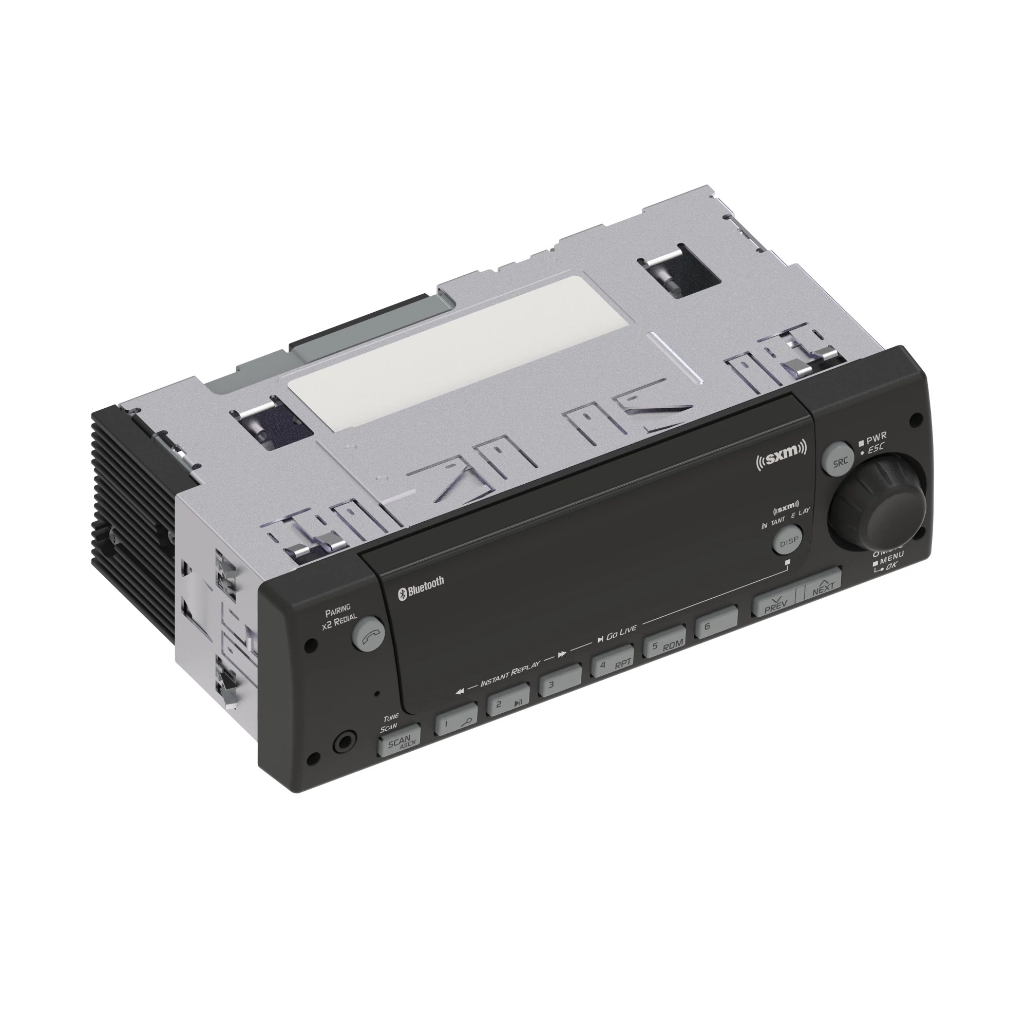 John Deere Rear AM/FM/WB USB Satellite Bluetooth Radio - AT511766