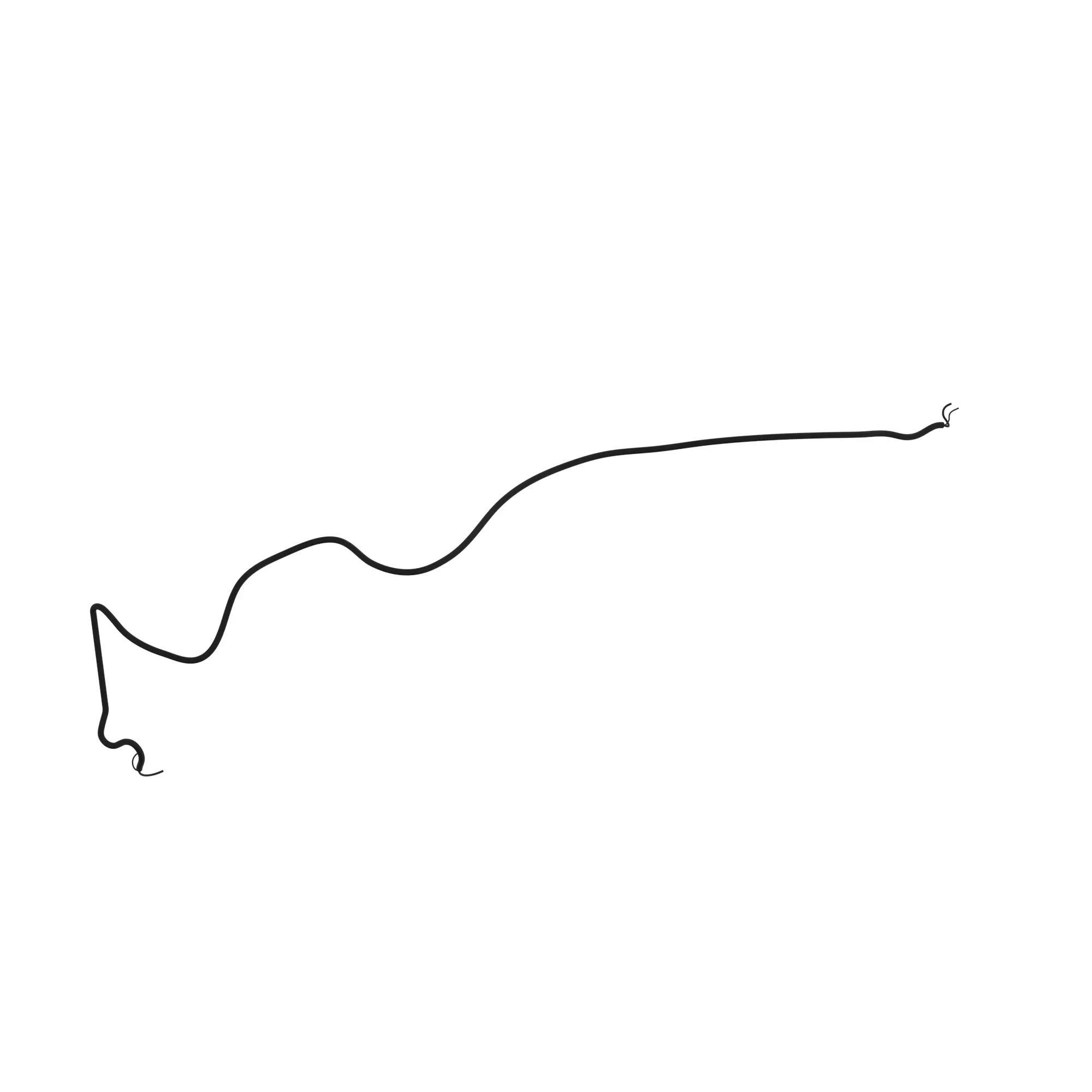 AIR FLOW TUBE, HOSE BUNDLE,  AUTO L