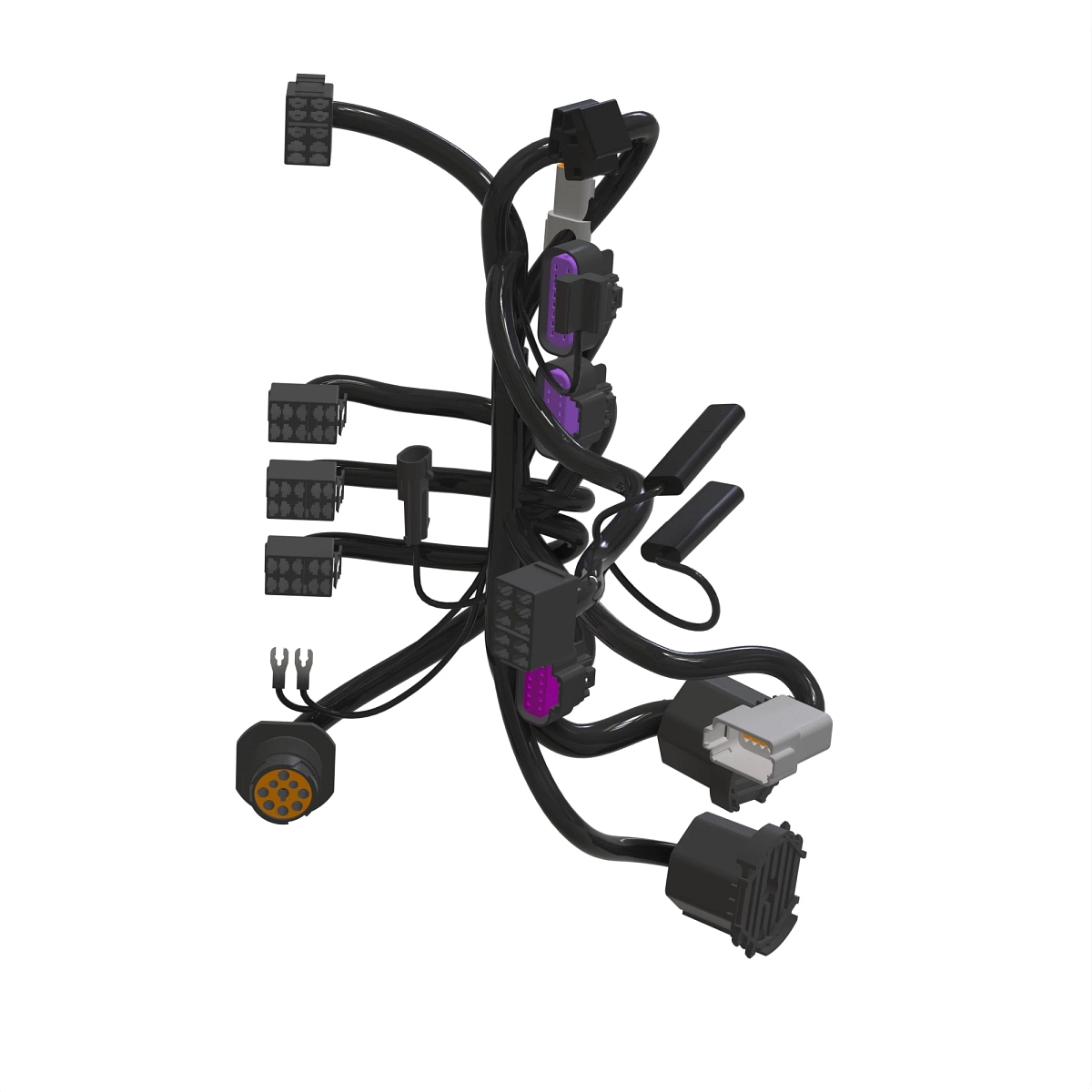 John Deere Cab Dashboard Wiring Harness - AXT11398