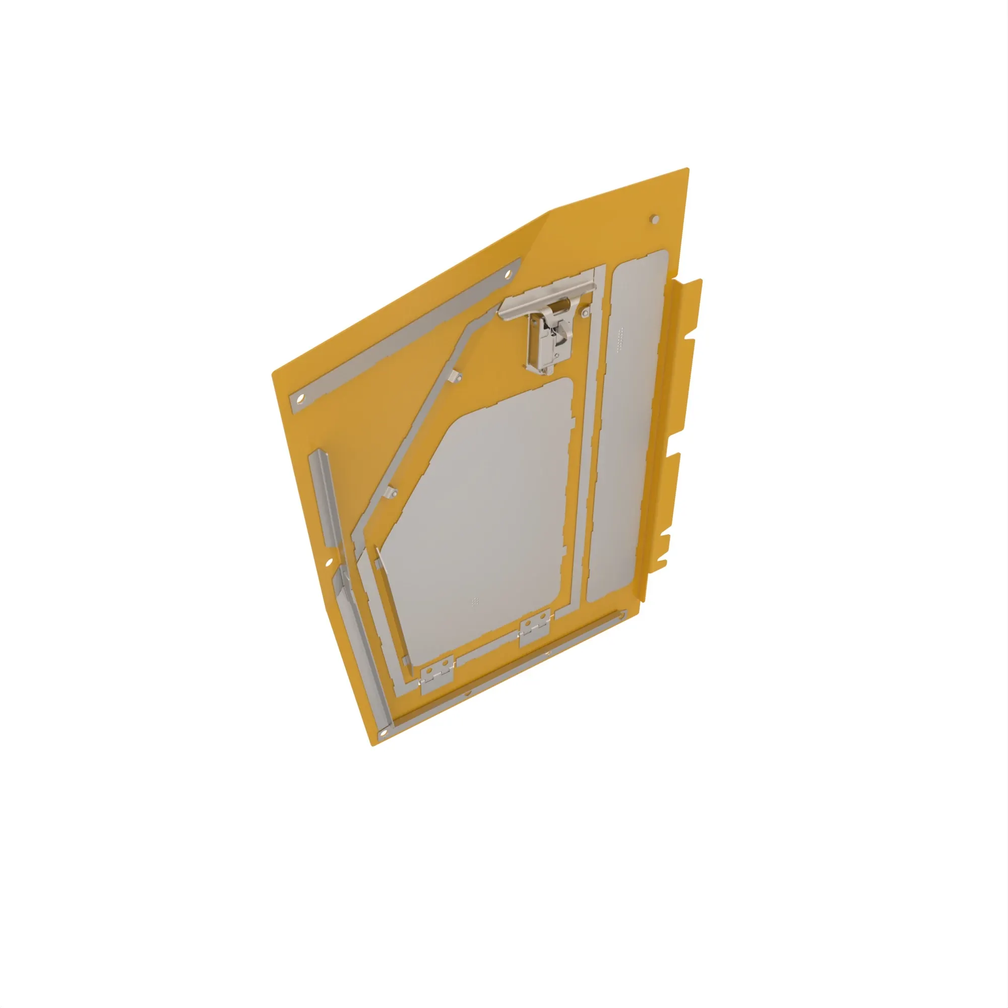 RH ENGINE SIDE SHIELD YELLOW