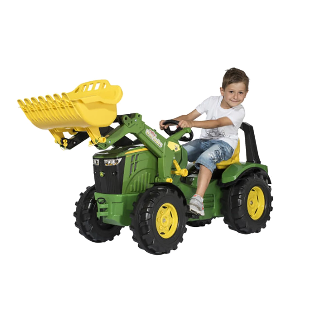 Rolly X-Trac 8400R Pedal Tractor with Loader | Shop.Deere.com