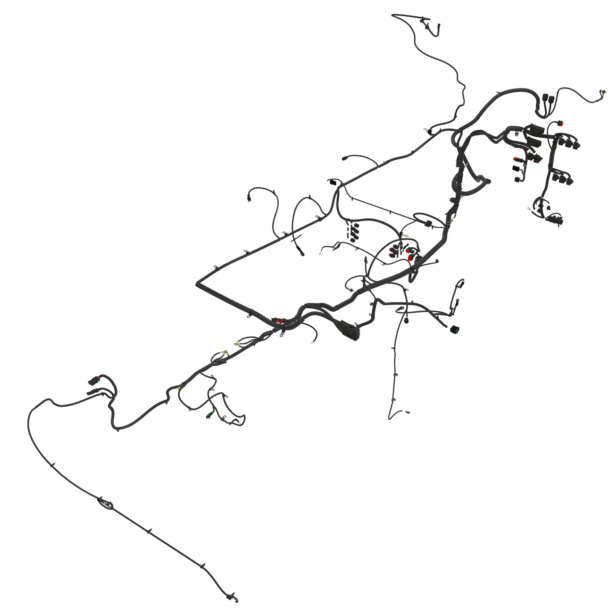 John Deere Chassis Wiring Harness - RE577015