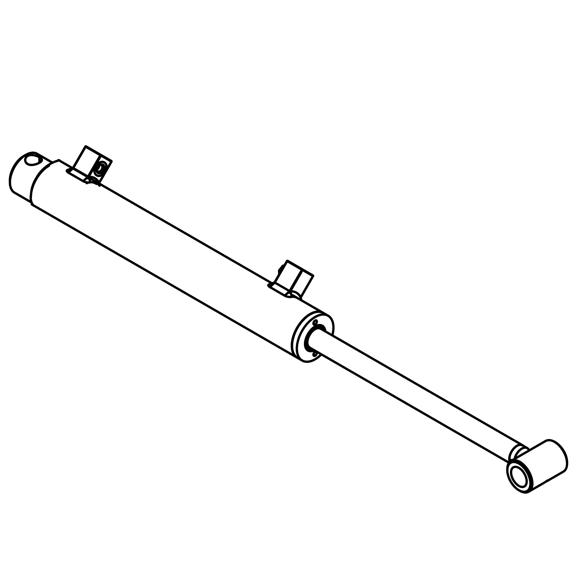 John Deere Stabilizer Hydraulic Cylinder - LVA23060