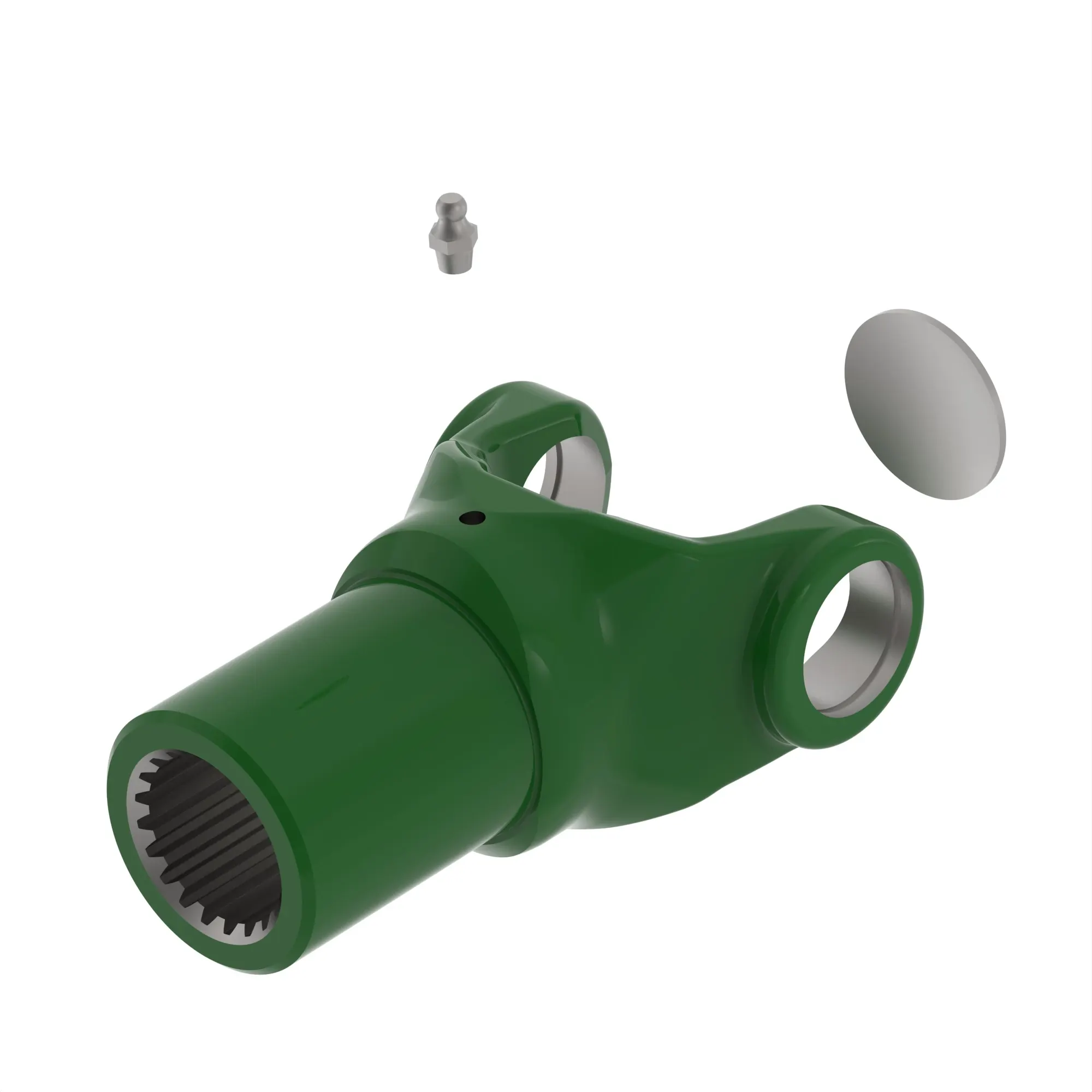 YOKE WITH SHAFT, YOKE ASSEMBLY WITH