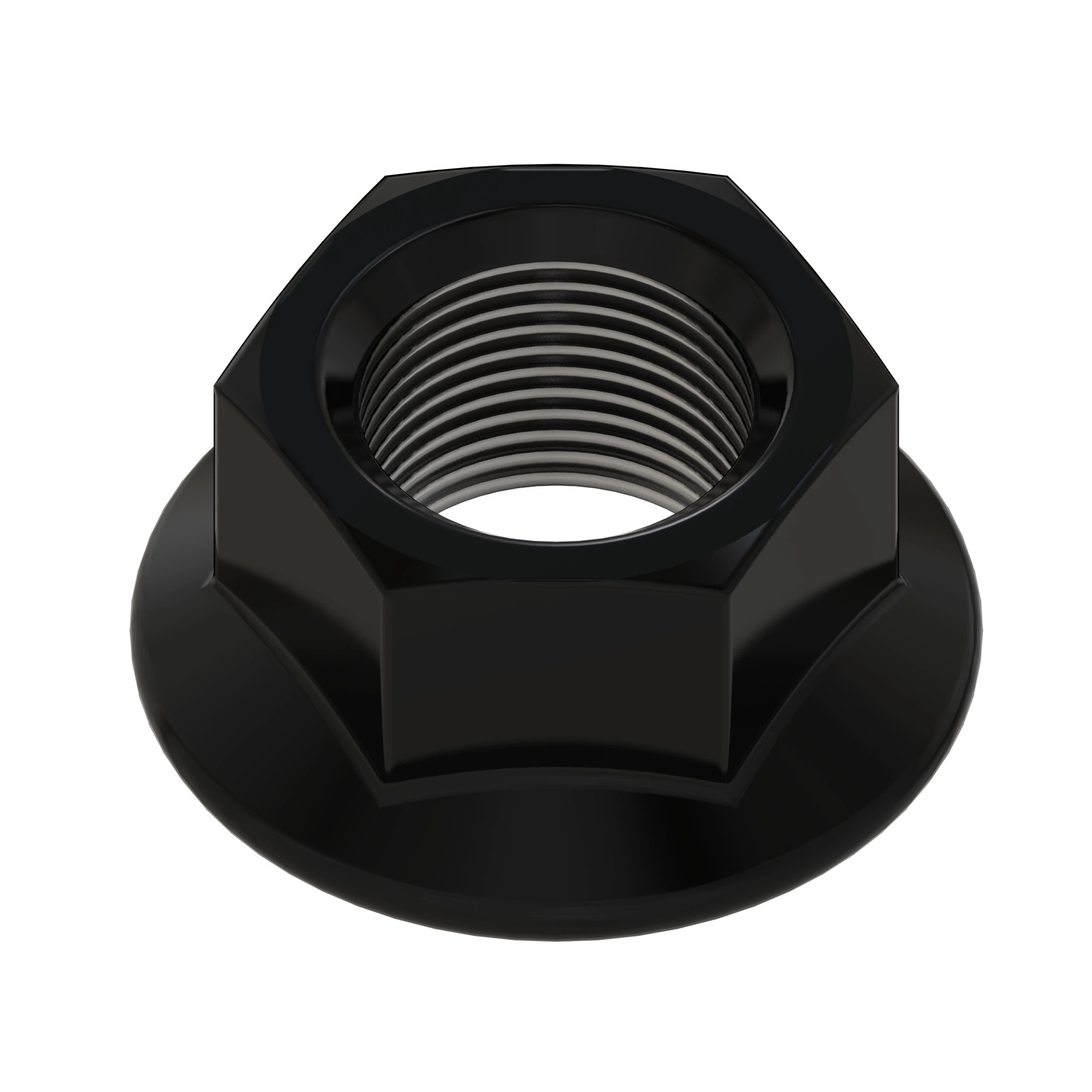 NUT, METRIC, HEX FL, SELF LOCKING