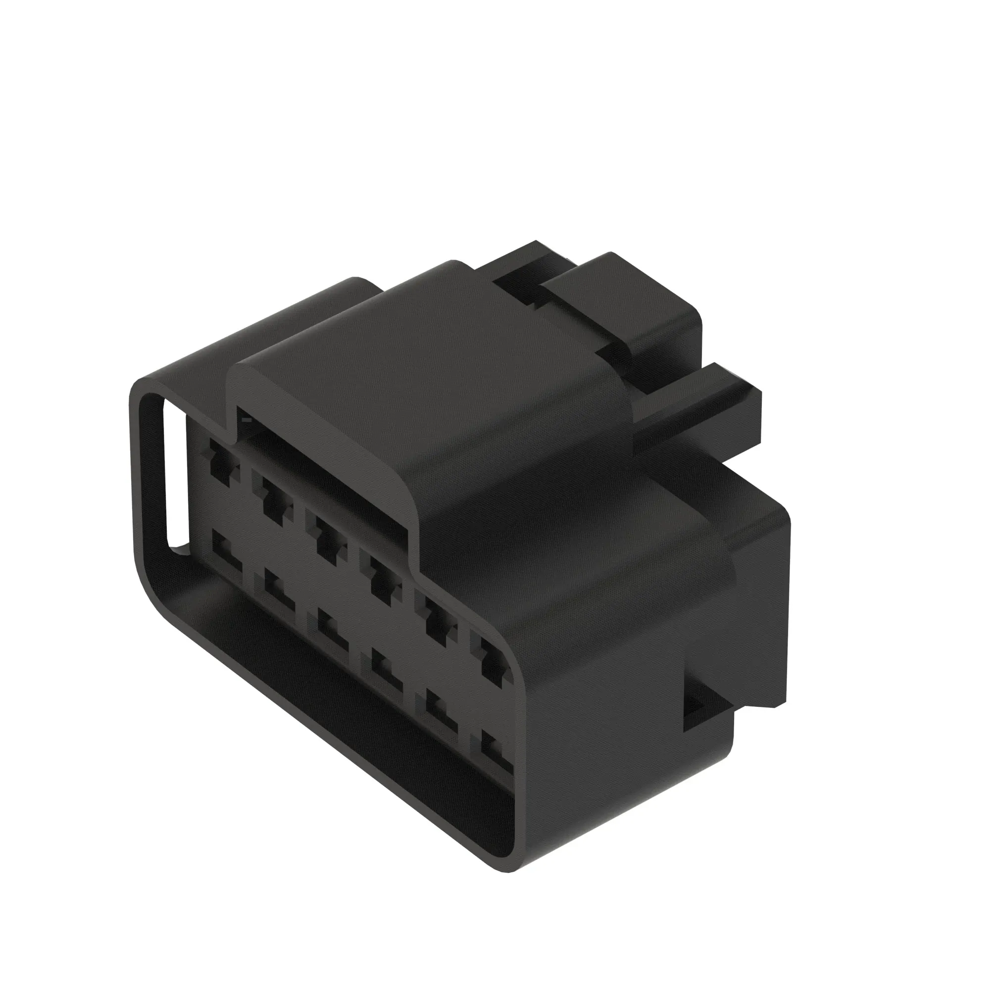 Conn Delphi GT280 12W F Blk Plstc