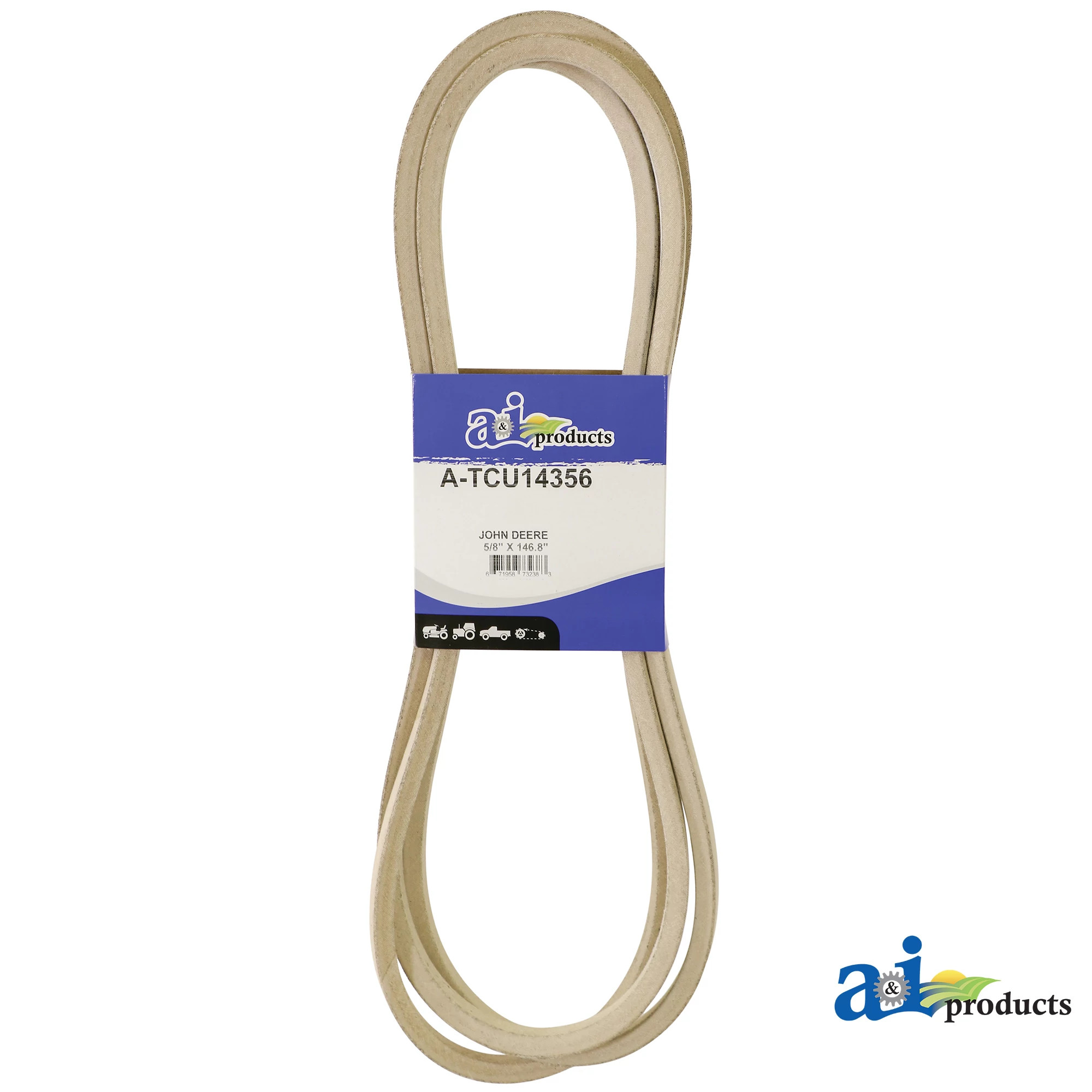 A&I Products V-Belt, Effective Length 3731 mm (146.88 inch) - A-TCU14356