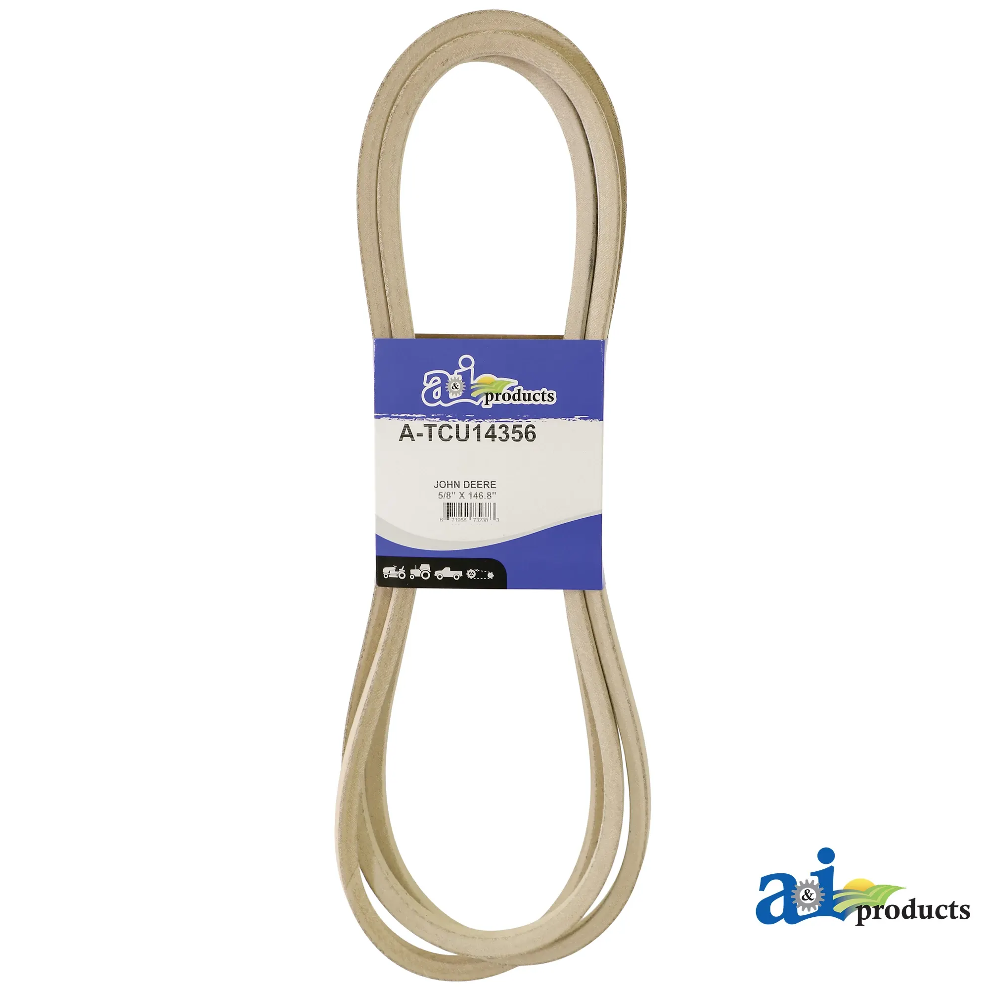 A&I Products V-Belt, Effective Length 3731 mm (146.88 inch) - A-TCU14356