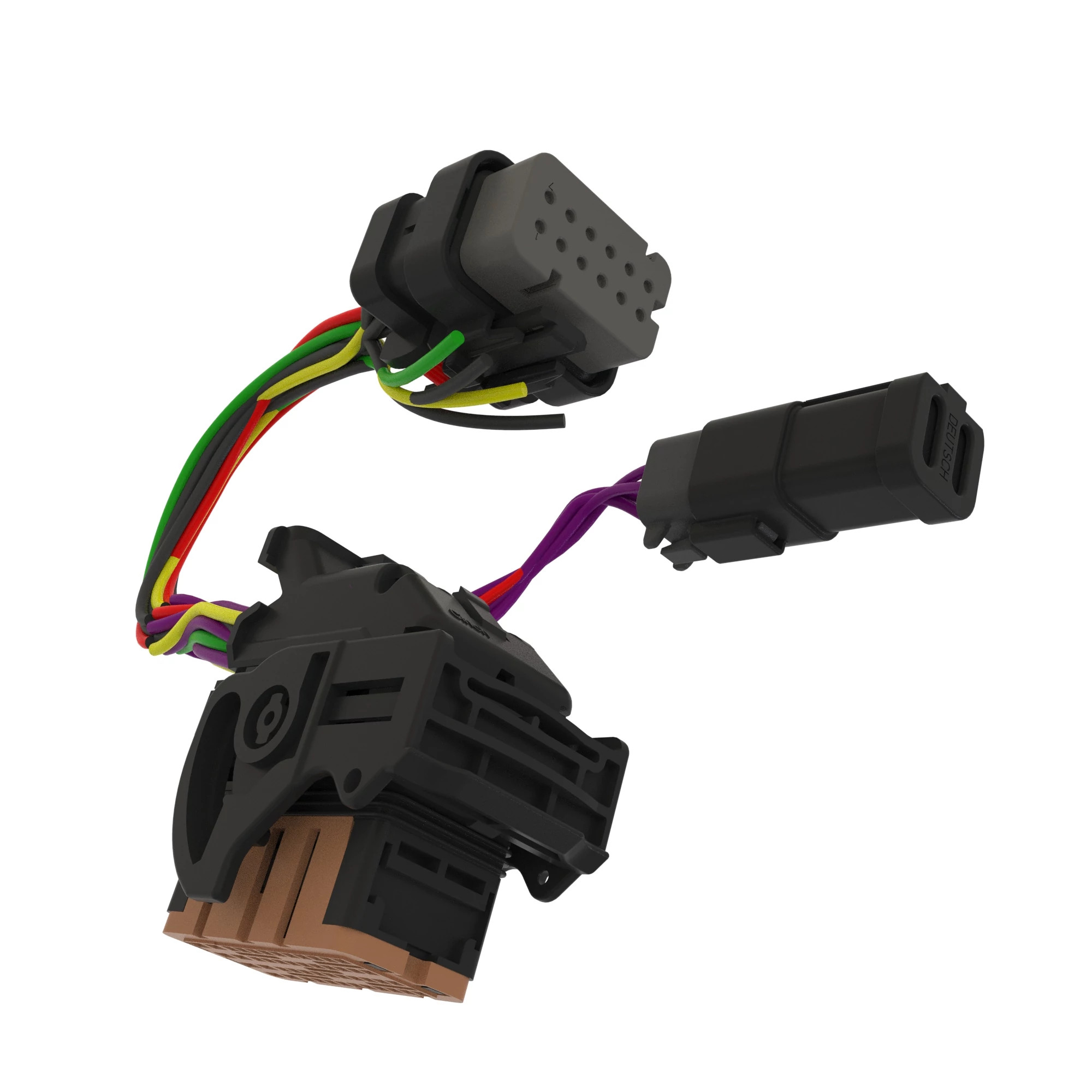 John Deere JDLink™ (Modular Telematics Gateway) MTG Wiring Harness - AT382677