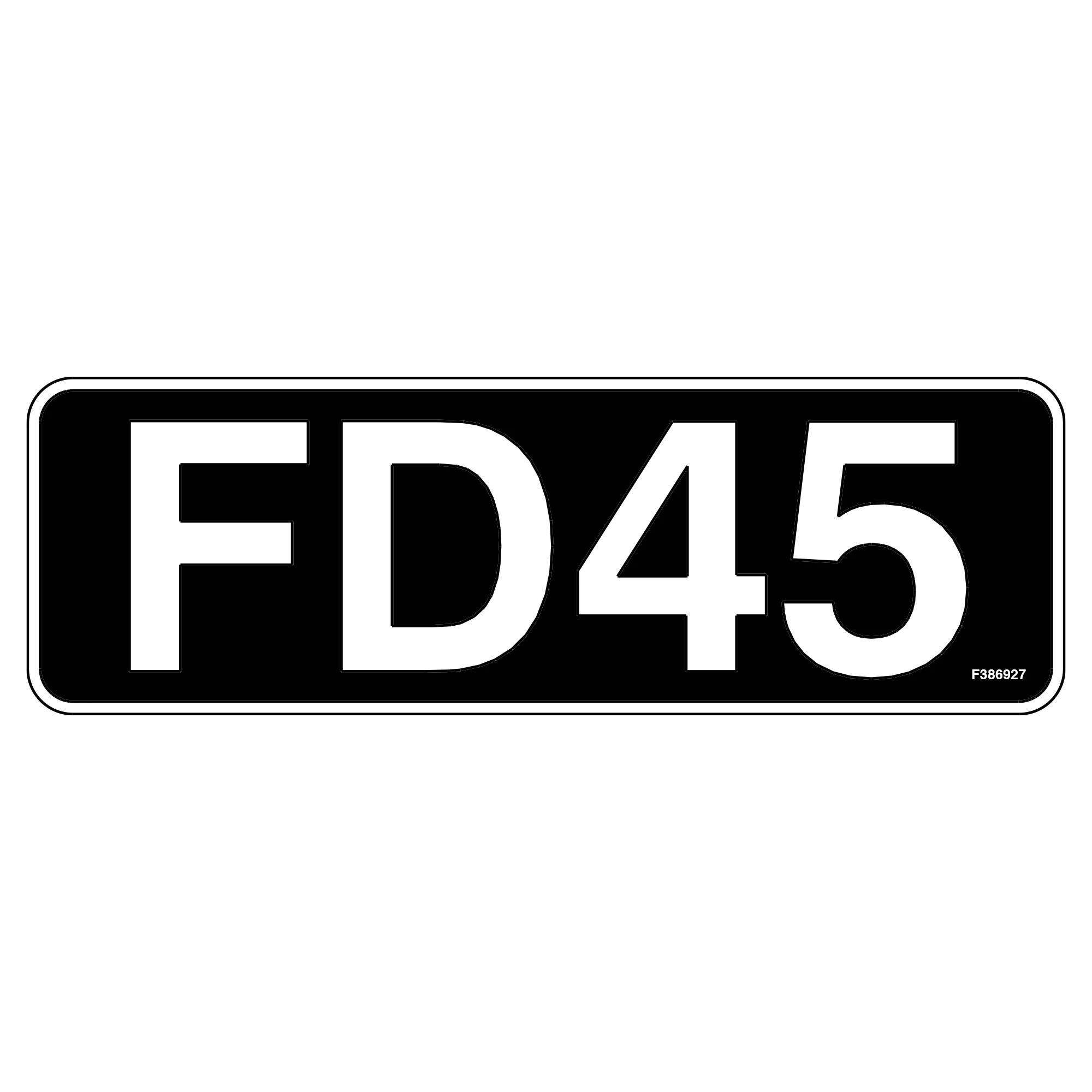John Deere FD45 Timberjack Decal - F386927