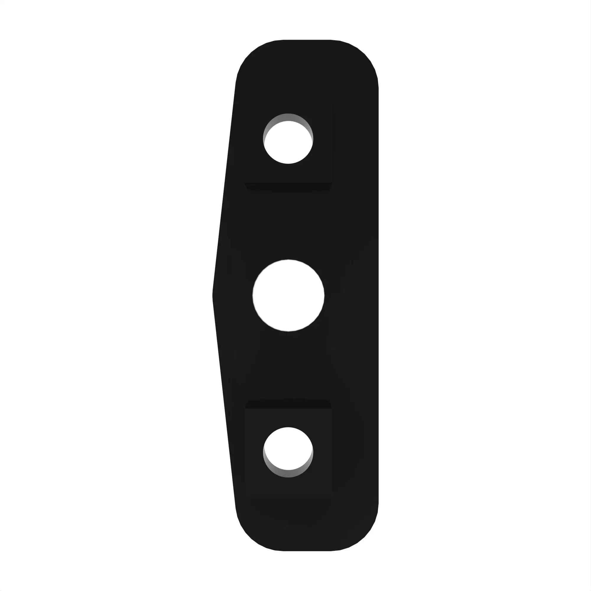 HOLDER, WITH 2 WELDNUTS M6