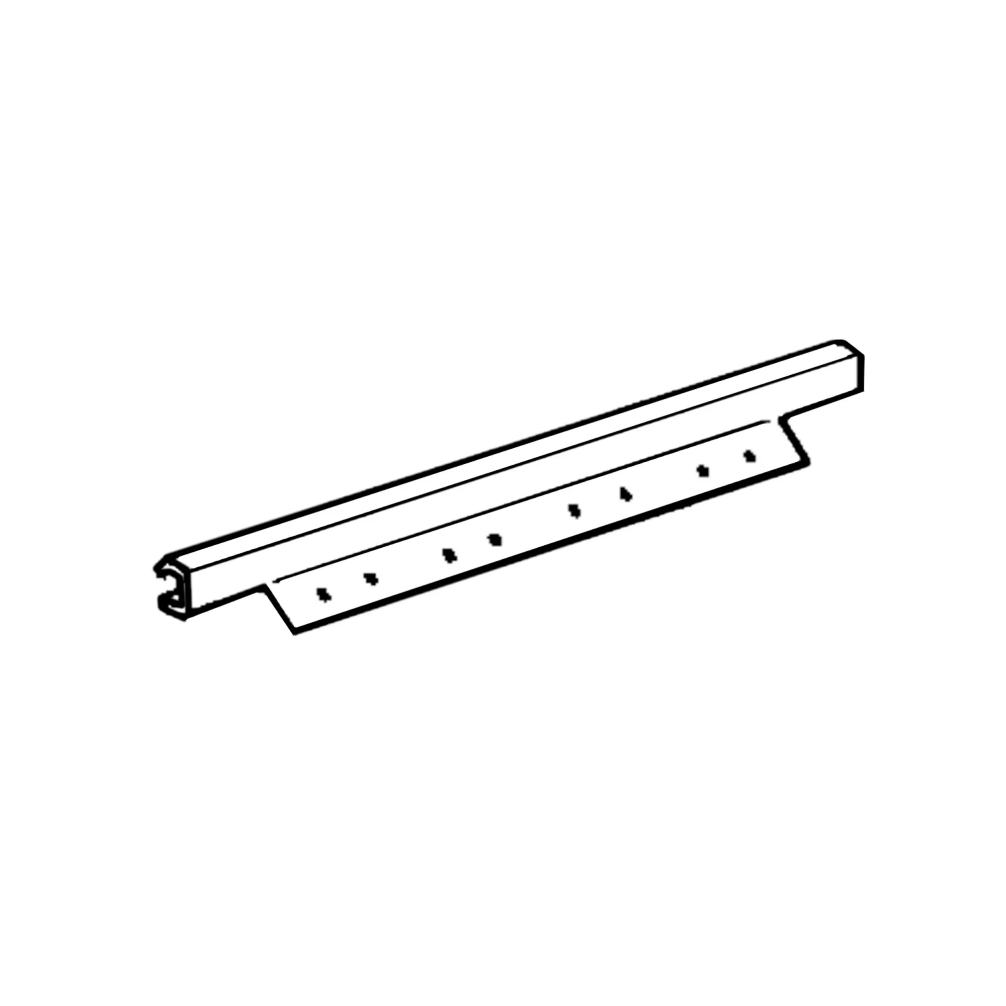 John Deere Cab Window Channel - R74609