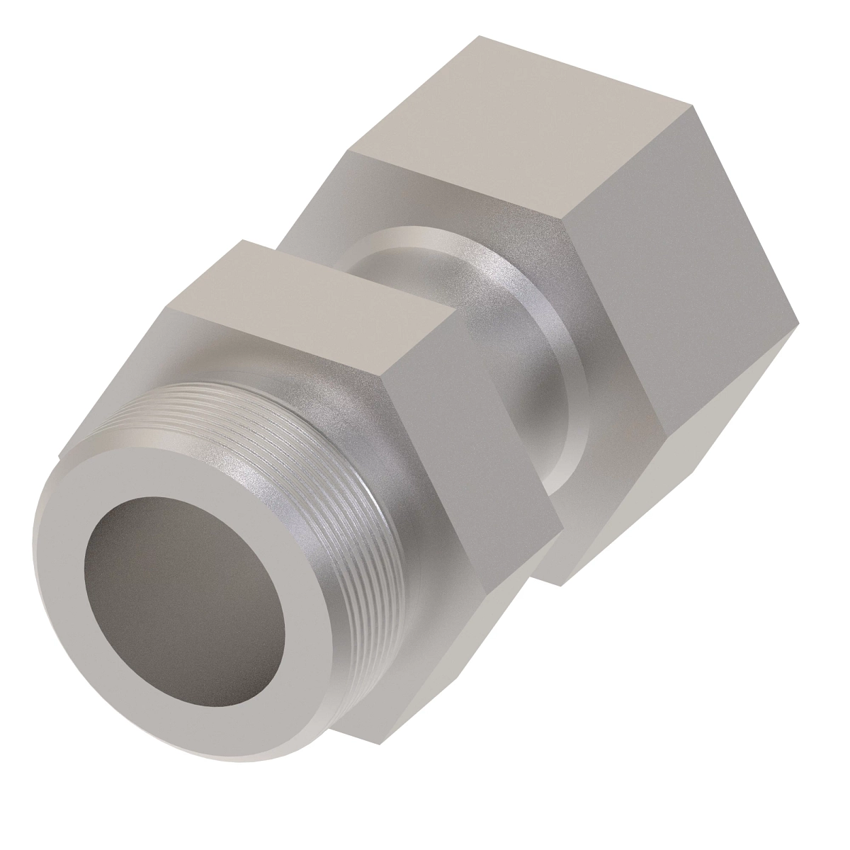 St Thd Swivel Connector, O-Ring FSF