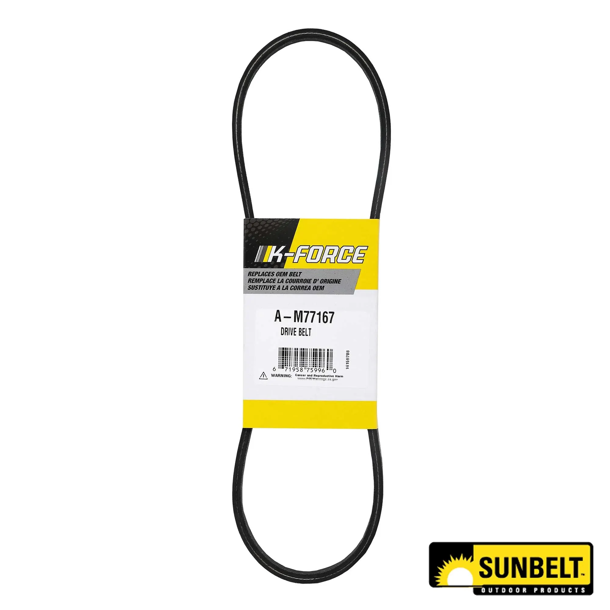 A&I Products Mower Drive 3L Section V-Belt - A-M77167