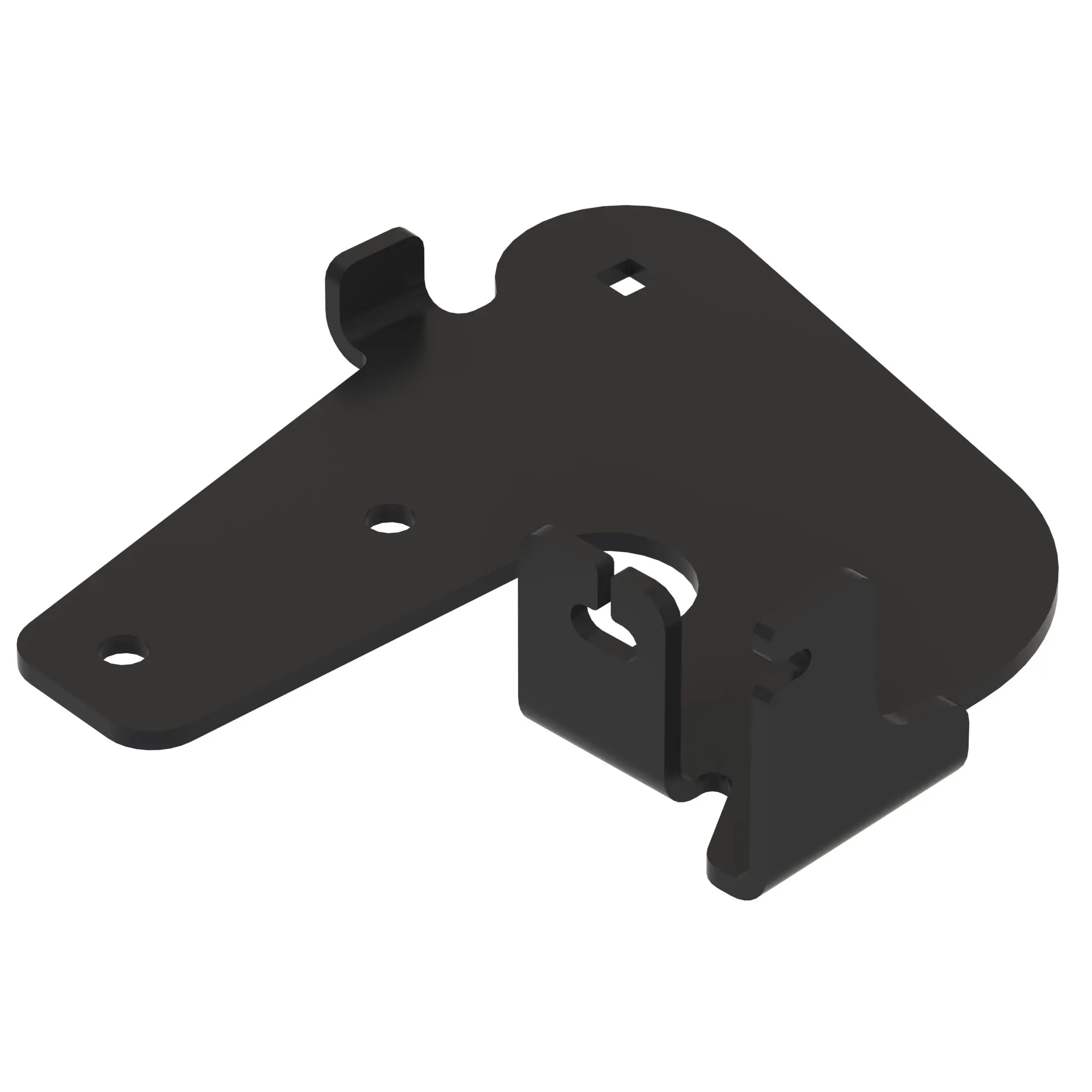 Tension spring mount bracket