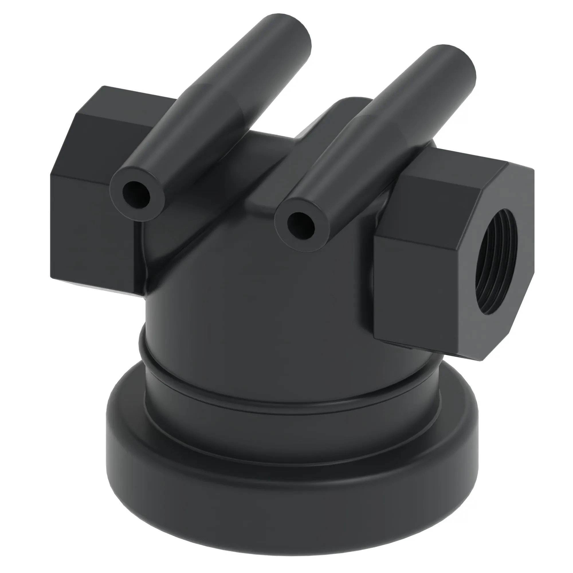 STRAINER HEAD 3/4 POLY T-PKG(3)