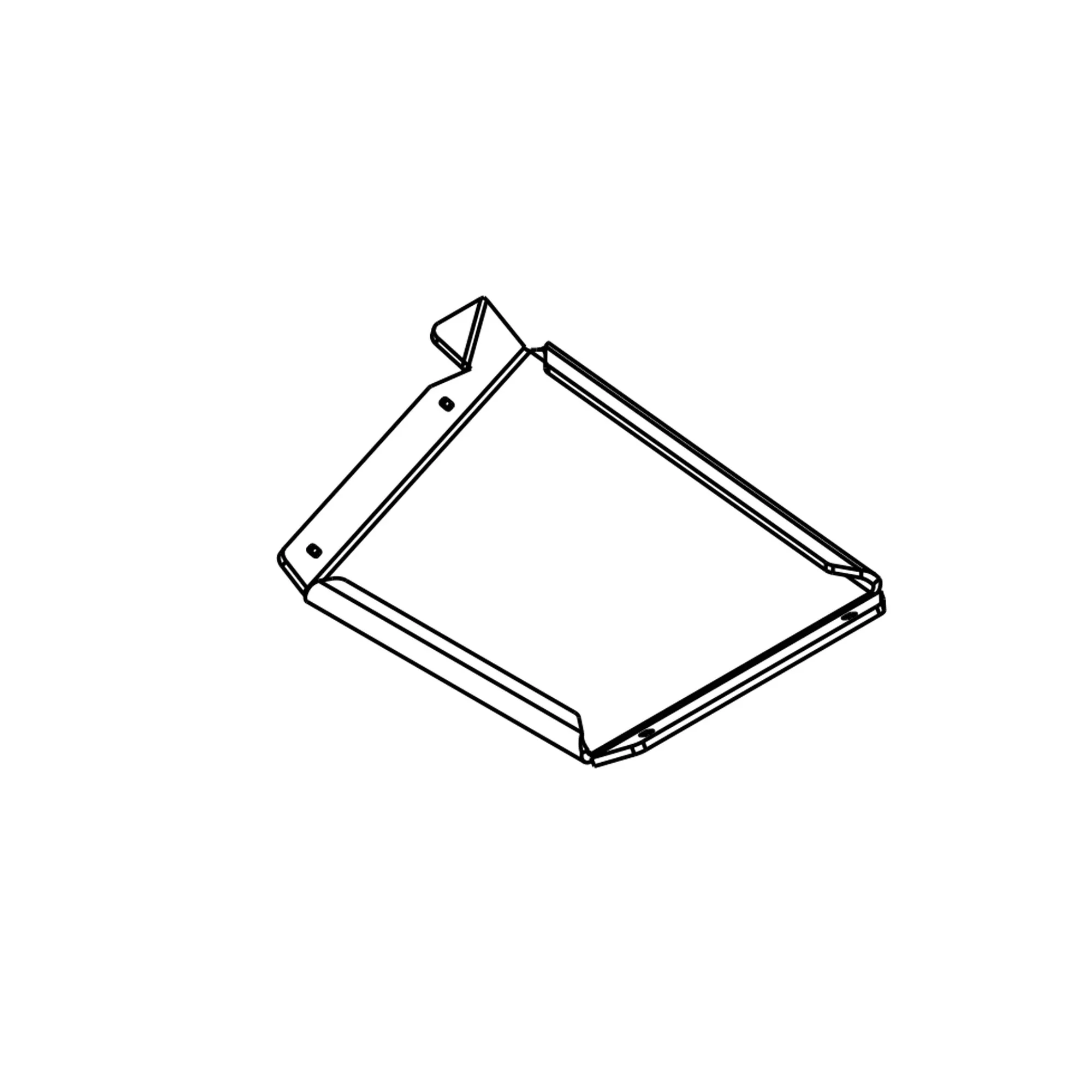 John Deere Right Side Plastic Wear Skid Shoe - FH318495